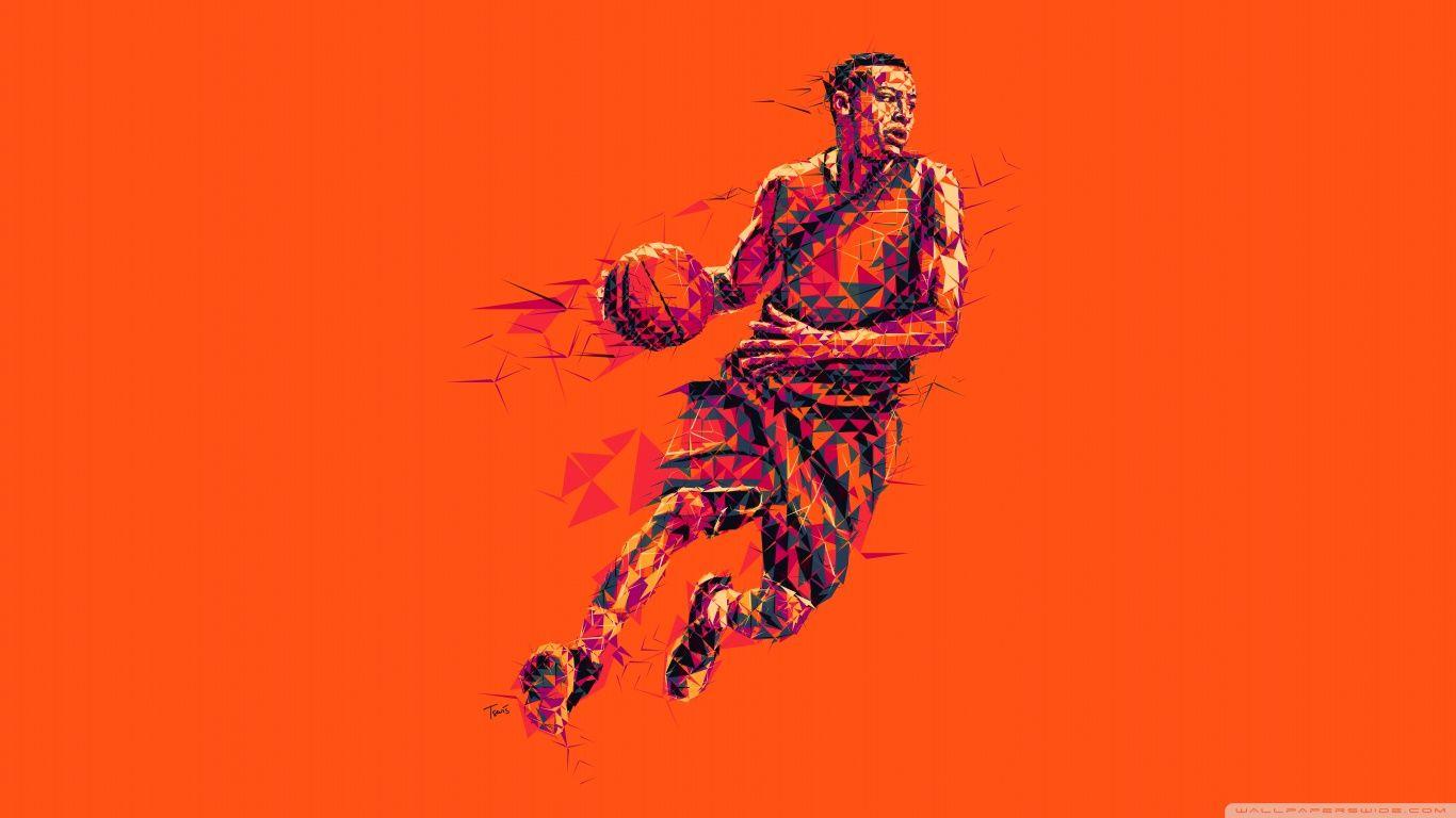 1366x768 undefined Awesome Basketball Wallpaper (46 Wallpaper). Adorable Wallpaper. Basketball art, Art, Art wallpaper