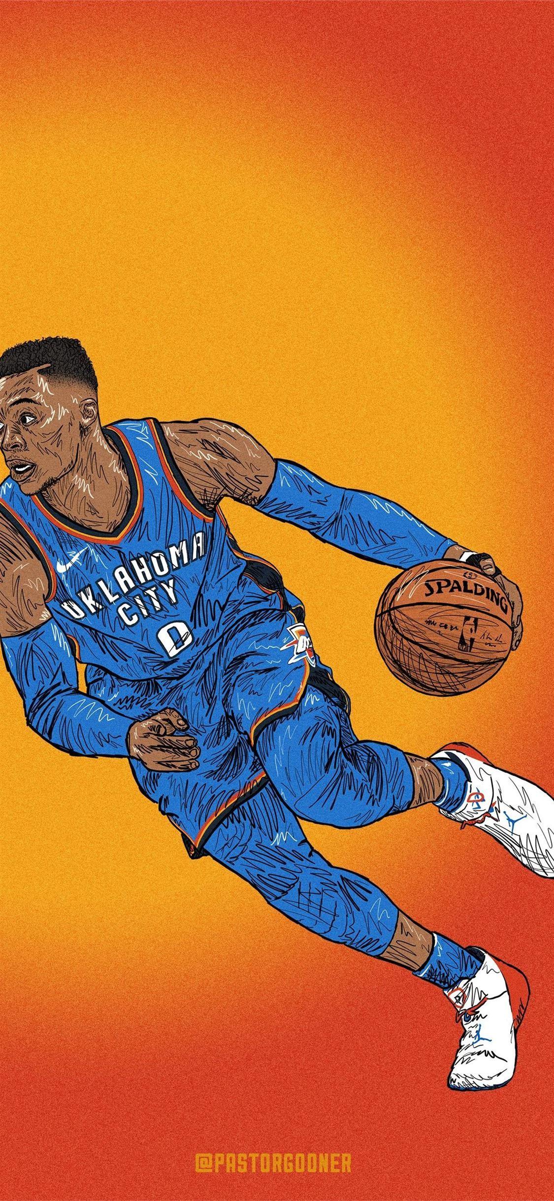 1125x2436 Best Russell westbrook iPhone X Wallpaper HD [2020]
