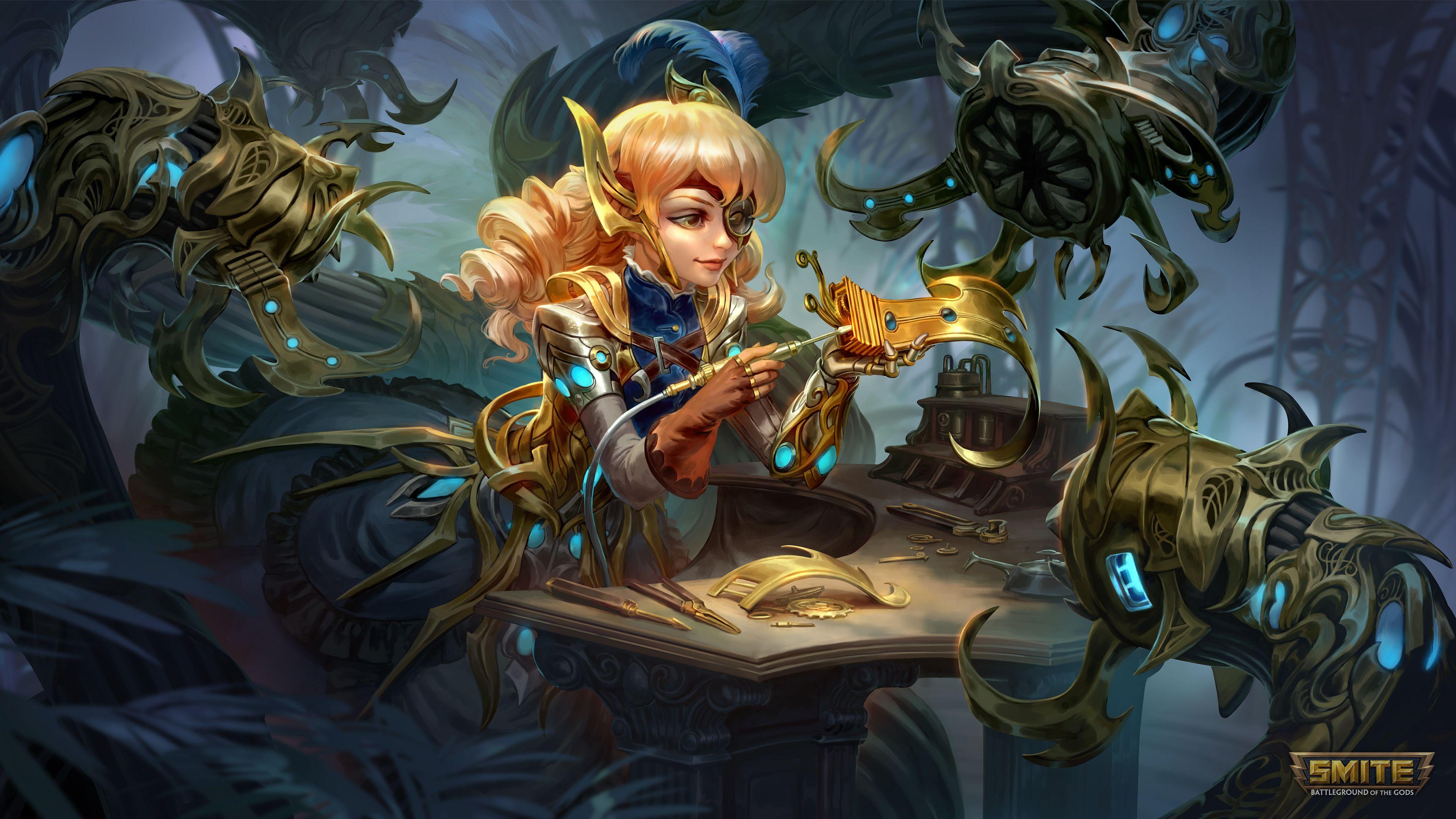 3840x2160 Scylla Smite Wallpaper, HD Games 4K Wallpaper, Image, Photo and Background