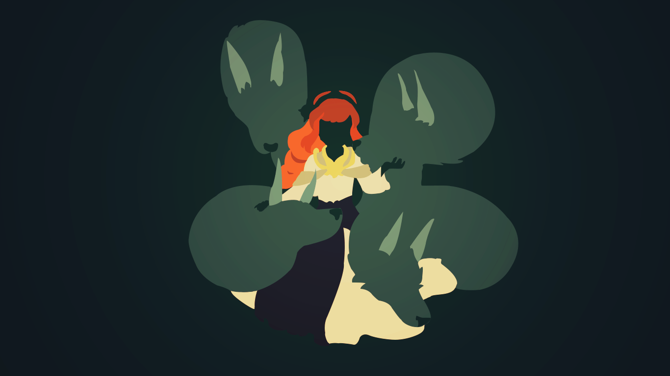 1366x768 Smite Scylla Wallpaper