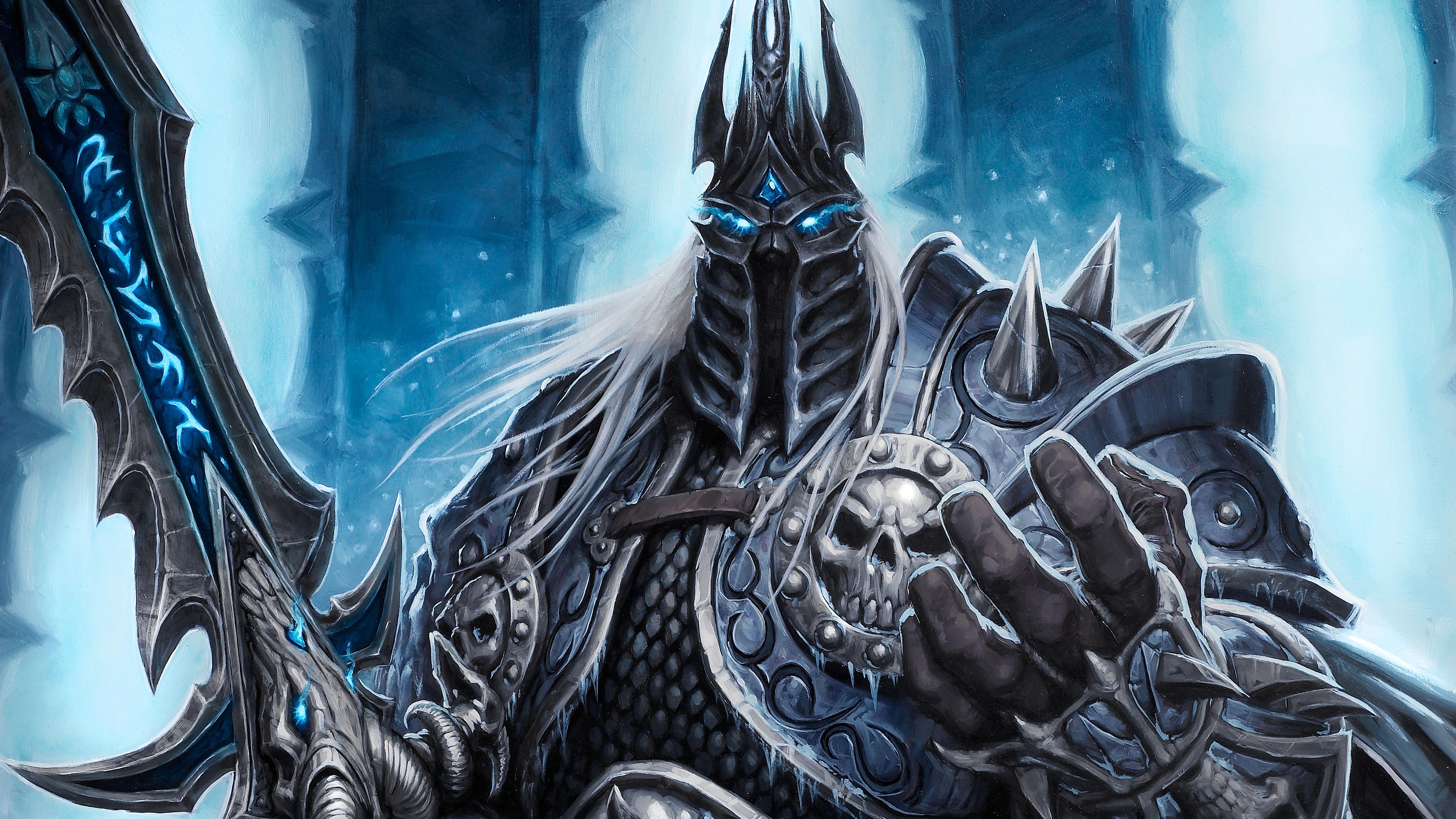 7680x4320 Lich King World Of Warcraft 8K Wallpaper, HD Games 4K Wallpaper, Image, Photo and Background