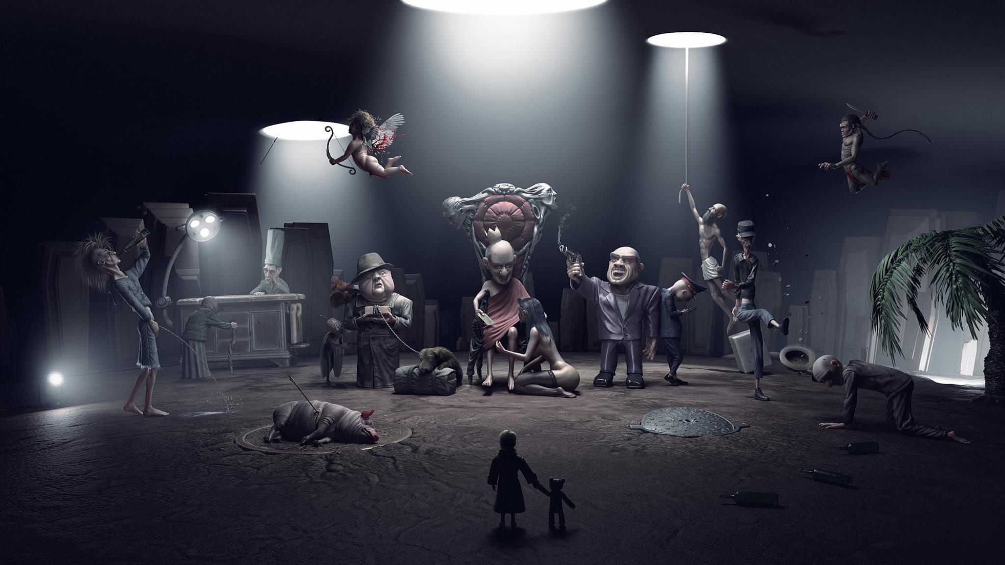 2048x1152 High resolution Dark HD 2048x1152 wallpaper for PC