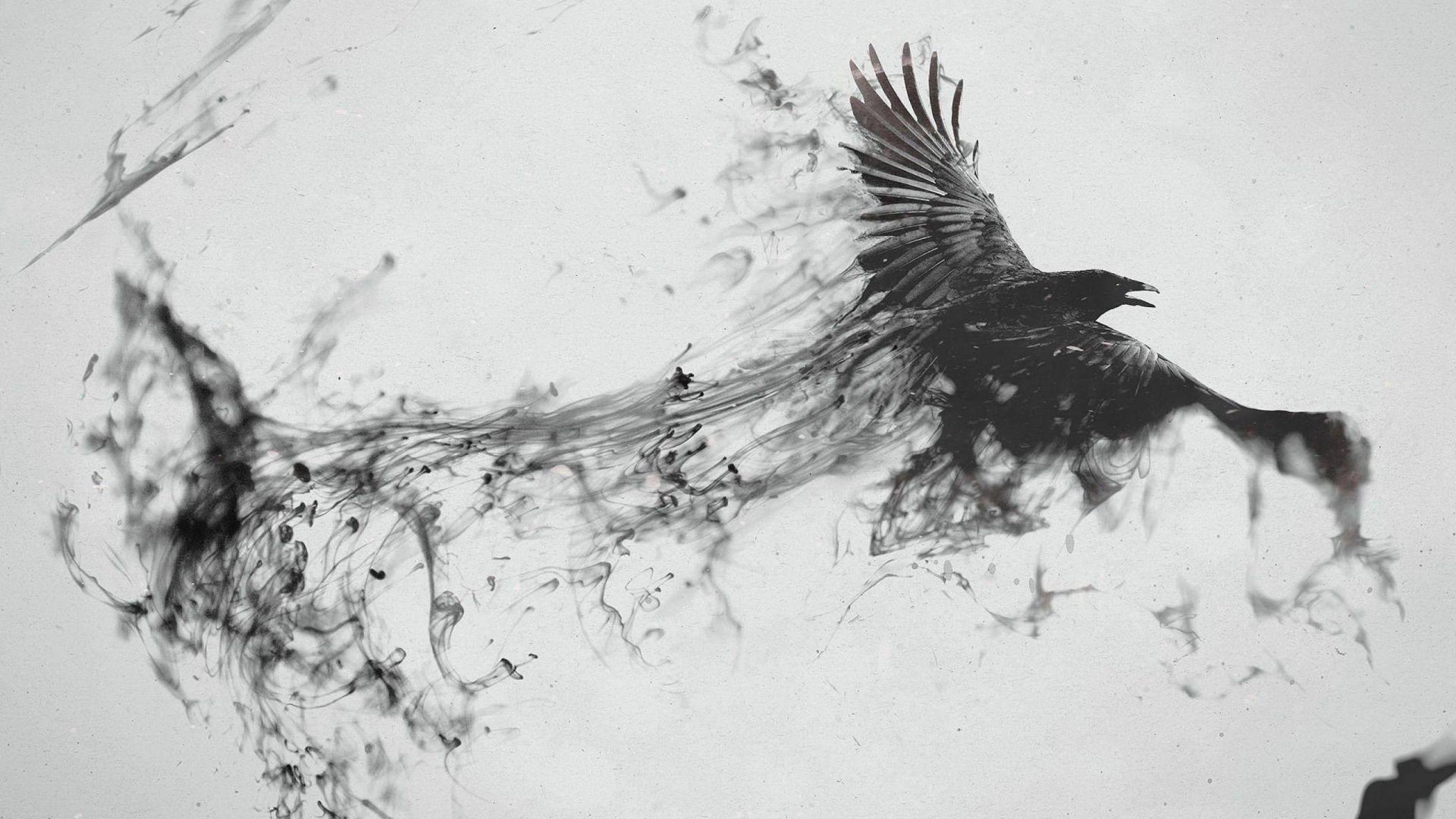 2048x1152 Dark Messenger Wallpaper