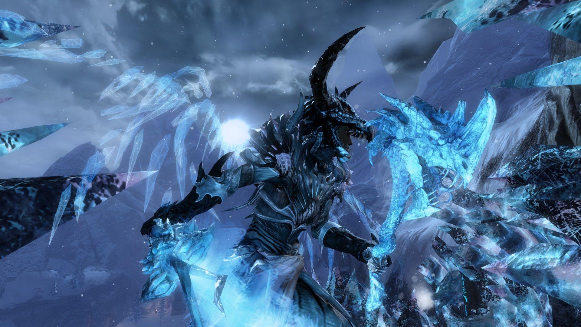 Ice Dragon HQ Background Wallpaper 37959 - Baltana