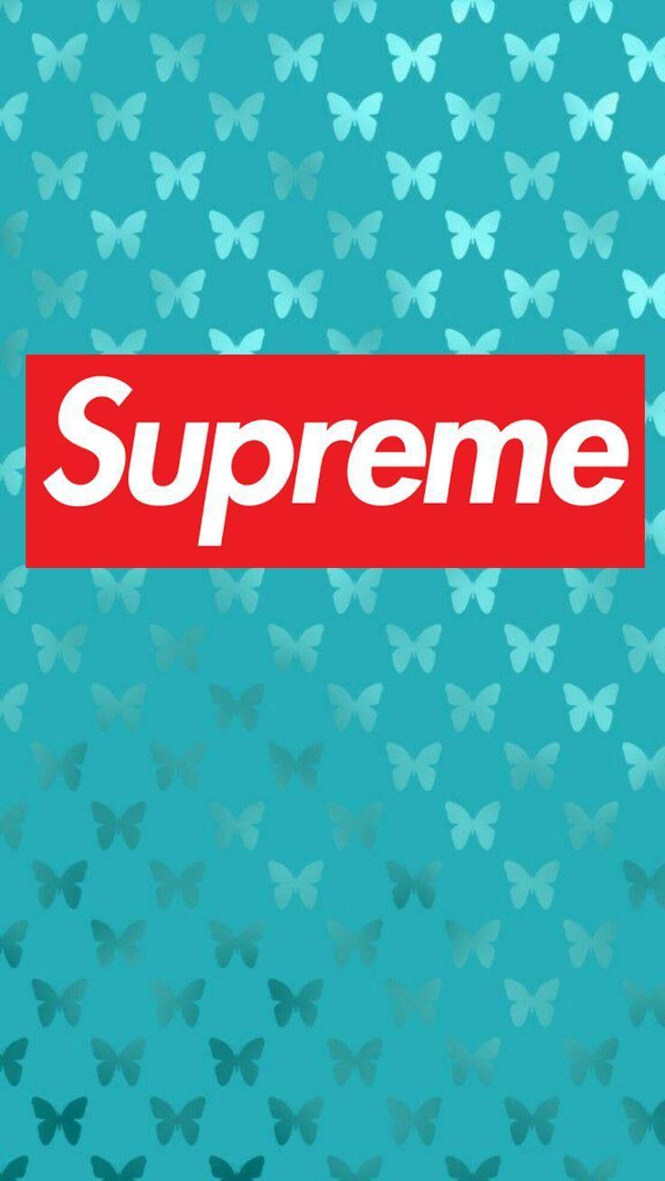 736x1306 Supreme iPhone Background
