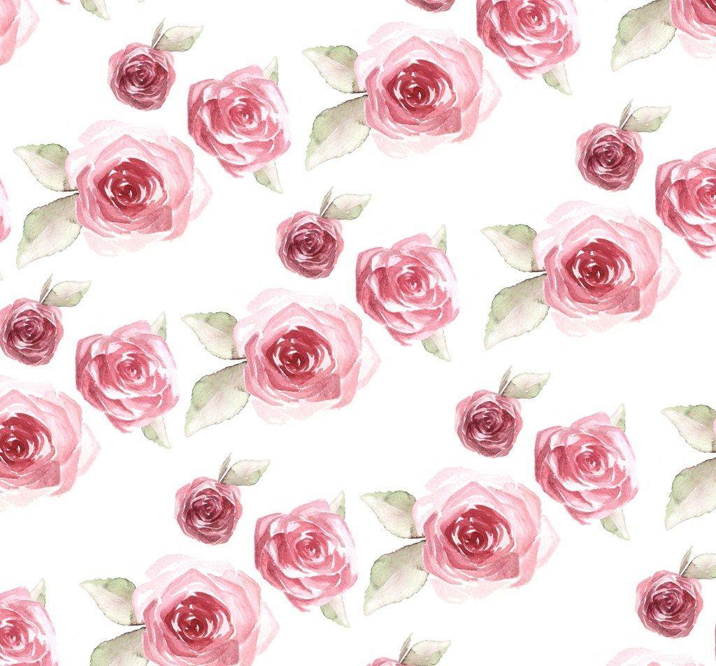 Victorian Feminine Cabbage Rose Wallpaper  Floral wallpaper Rose wallpaper  Wallpaper samples