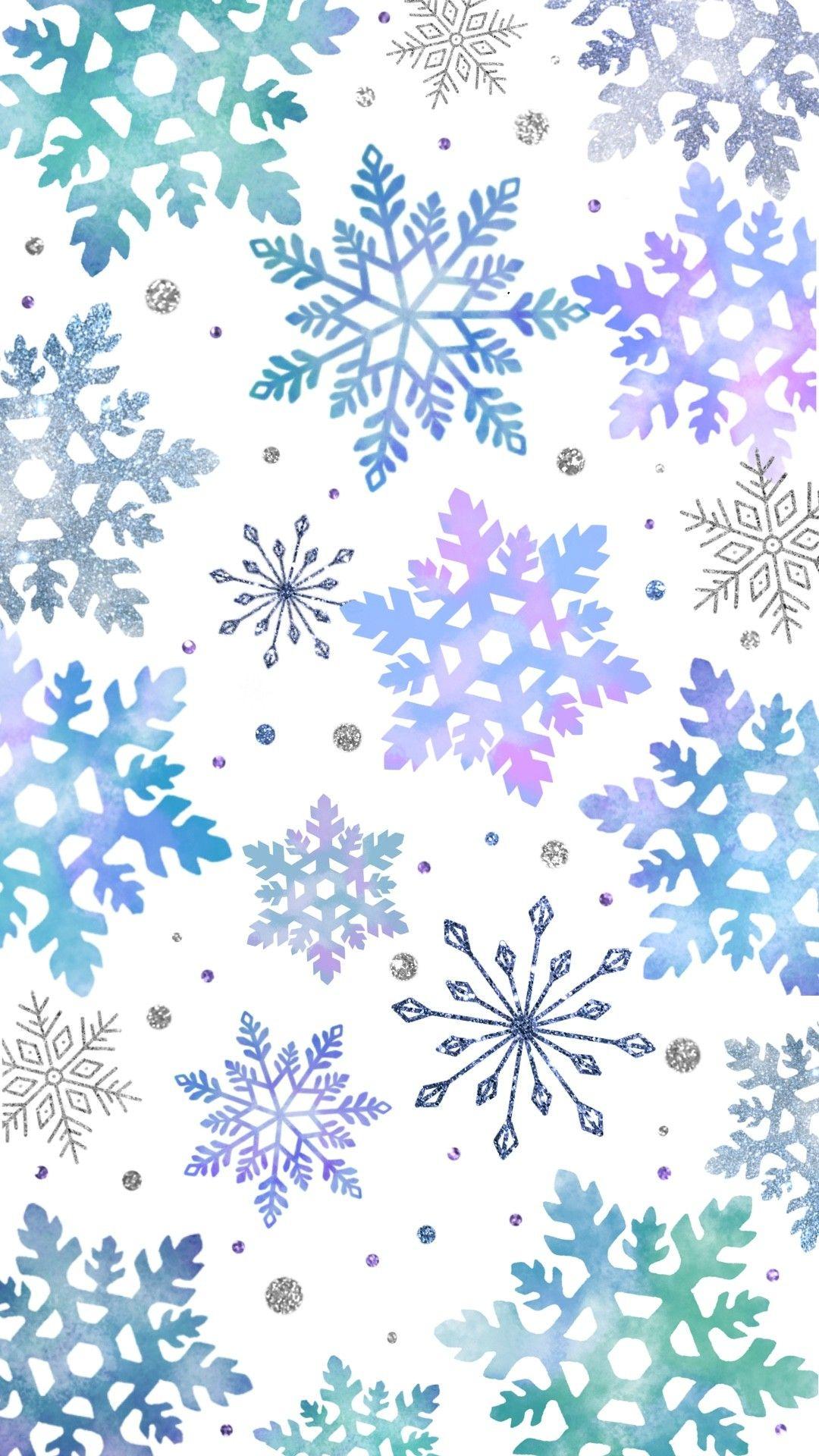 Seamless Pattern with Black Snowflakes on White Background Flat Line  Snowing Icons Cute Snow Flakes Repeat Wallpaper Stock Vector   Illustration of christmas design 128793524