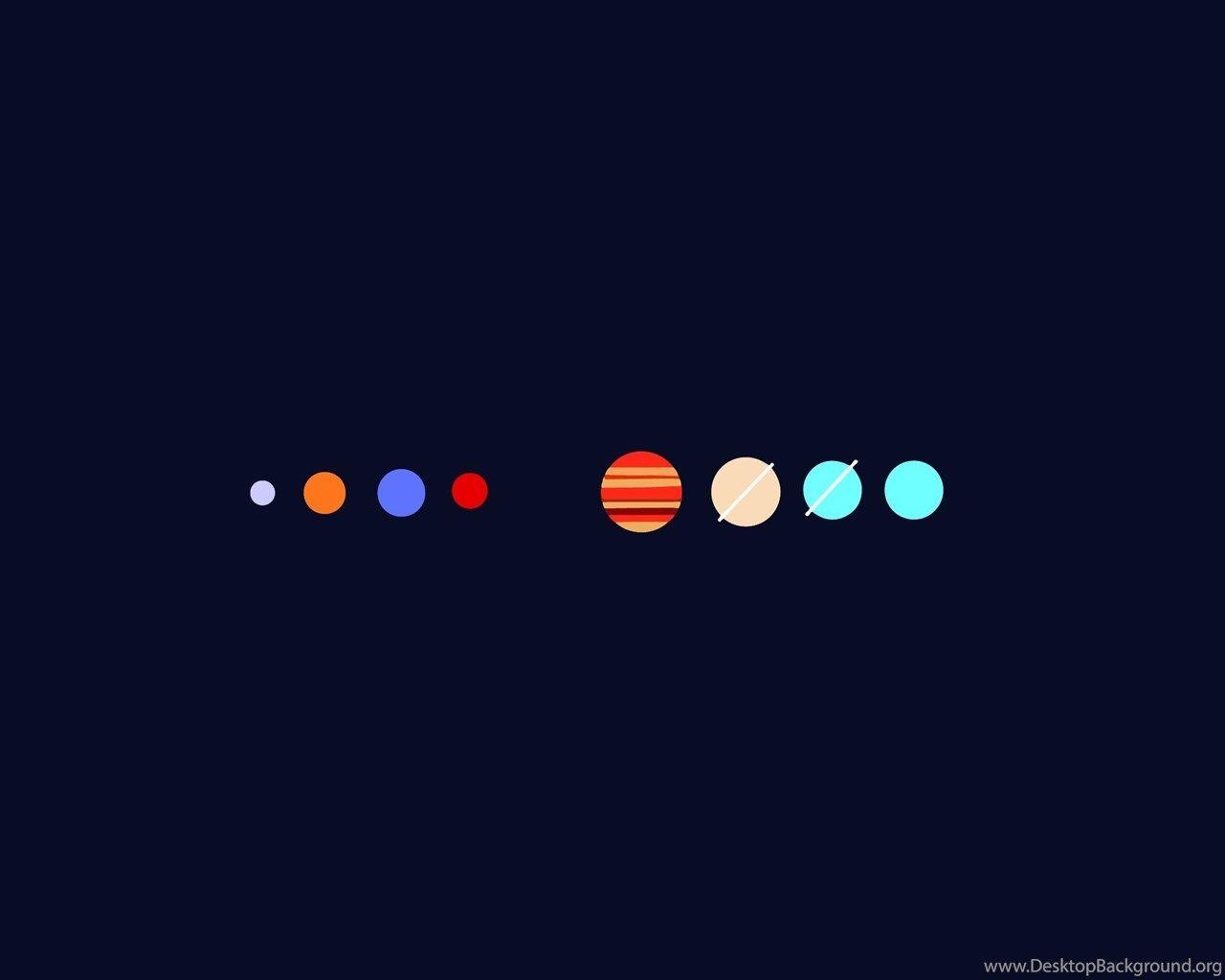 1280x1024 HD Minimalist Simple Minimal Planets Wallpaper Full HD Full Size. Desktop Background