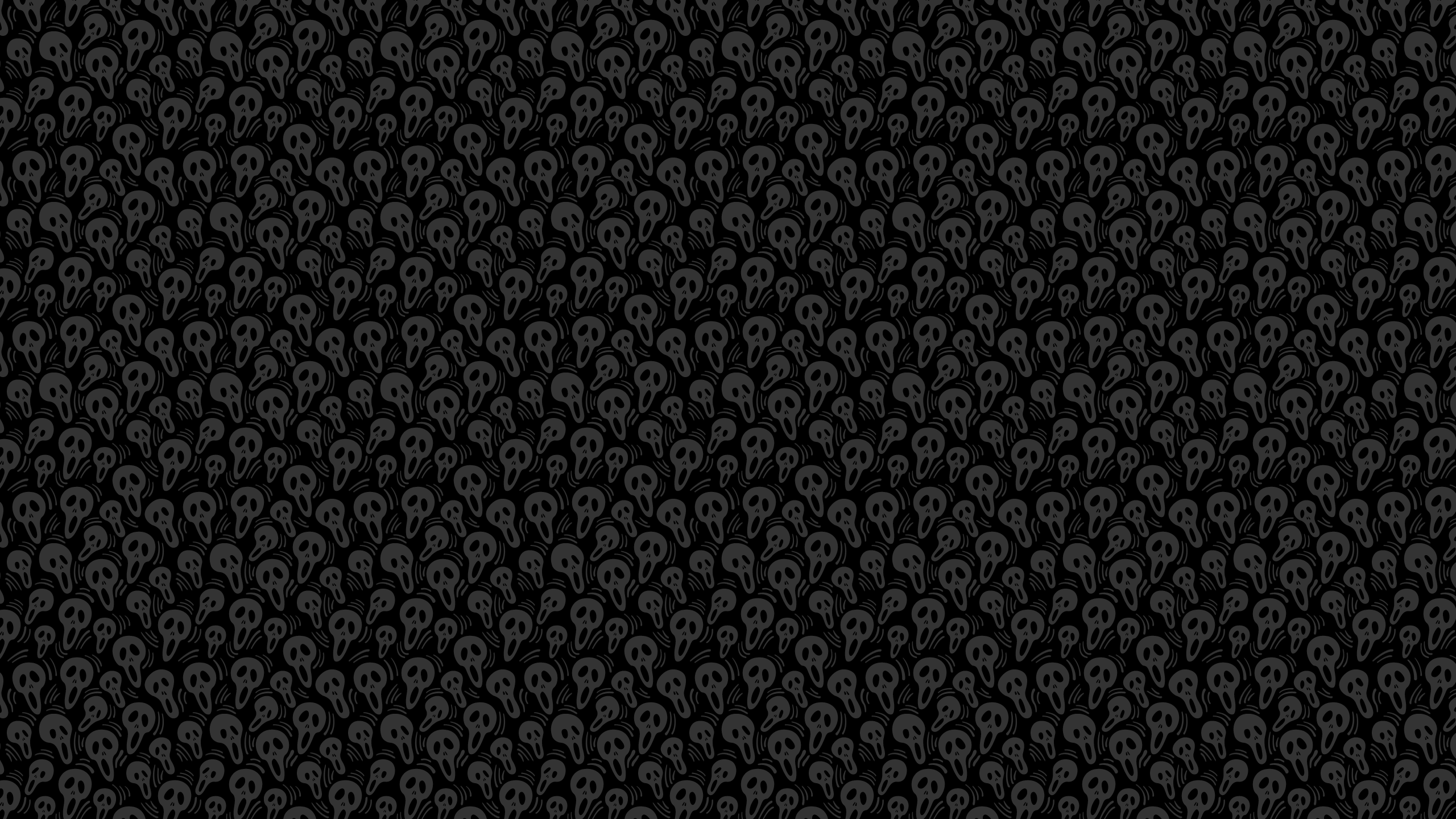 2560x1440 Skulls Desktop Background