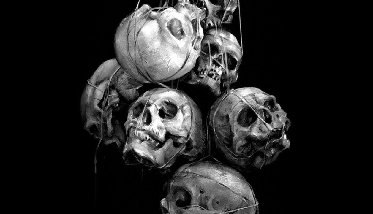 1256x721 Skull Computer Wallpaper