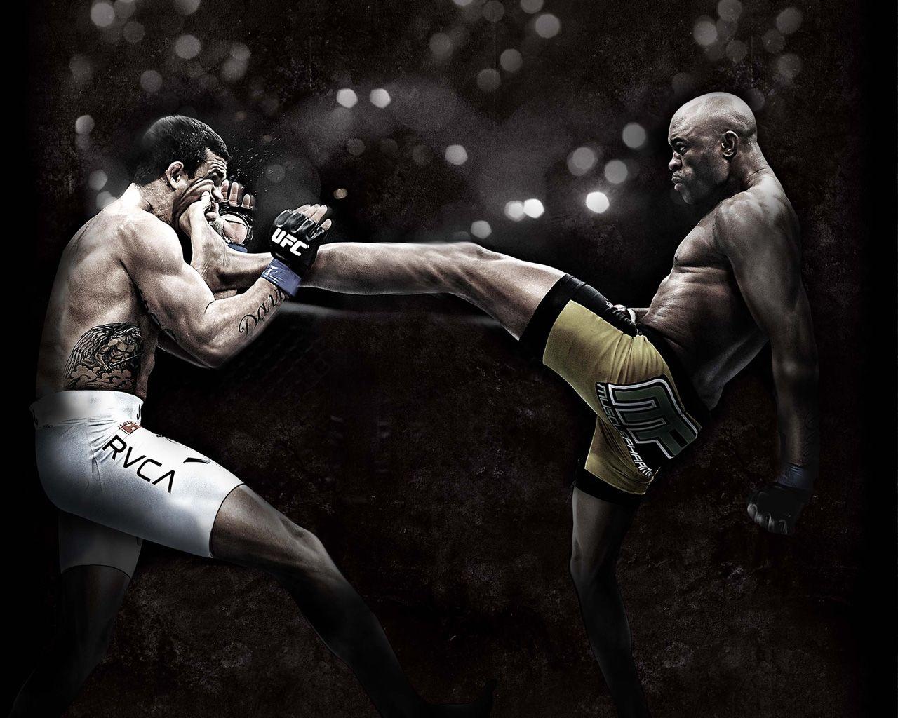 1280x1024 Ufc Mma Fighter Anderson The Spider Silva Wallpaper Undisputed 3 HD Wallpaper