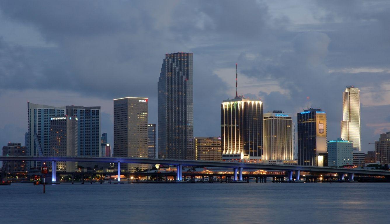 1336x768 miami, florida, bridge HD Laptop Wallpaper, HD City 4K Wallpaper, Image, Photo and Background
