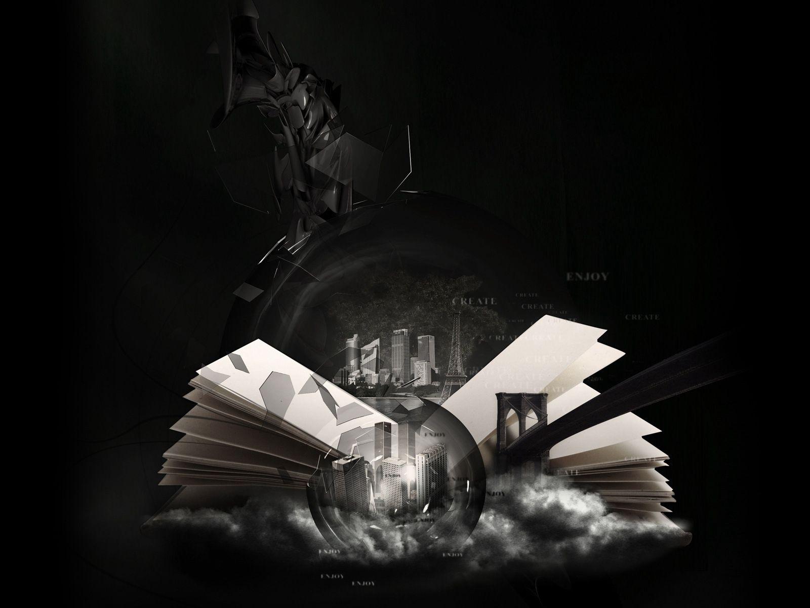 Black and White Book Wallpapers - Top Free Black and White Book