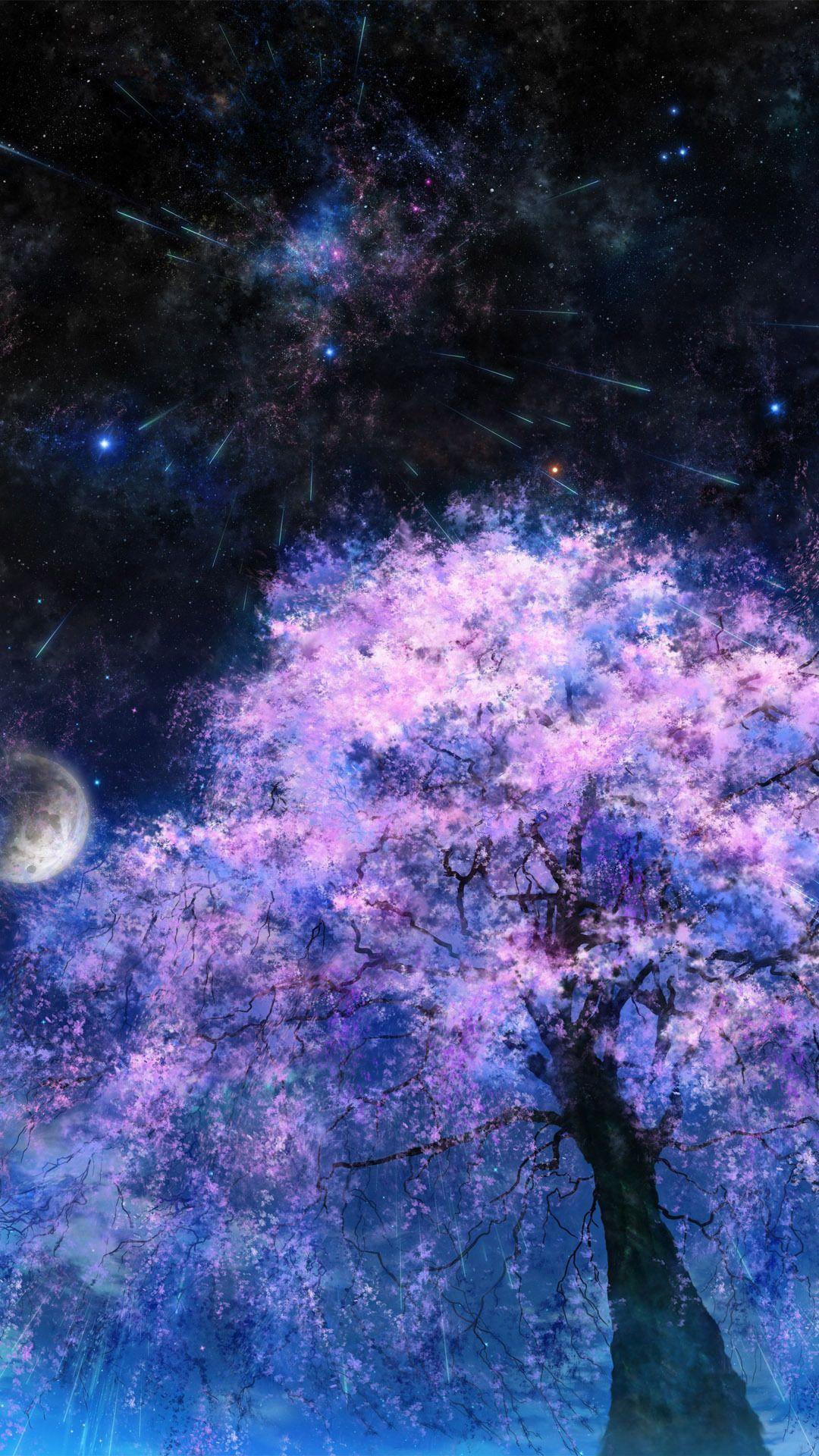 1080x1920 Blue Night Sky Wallpaper