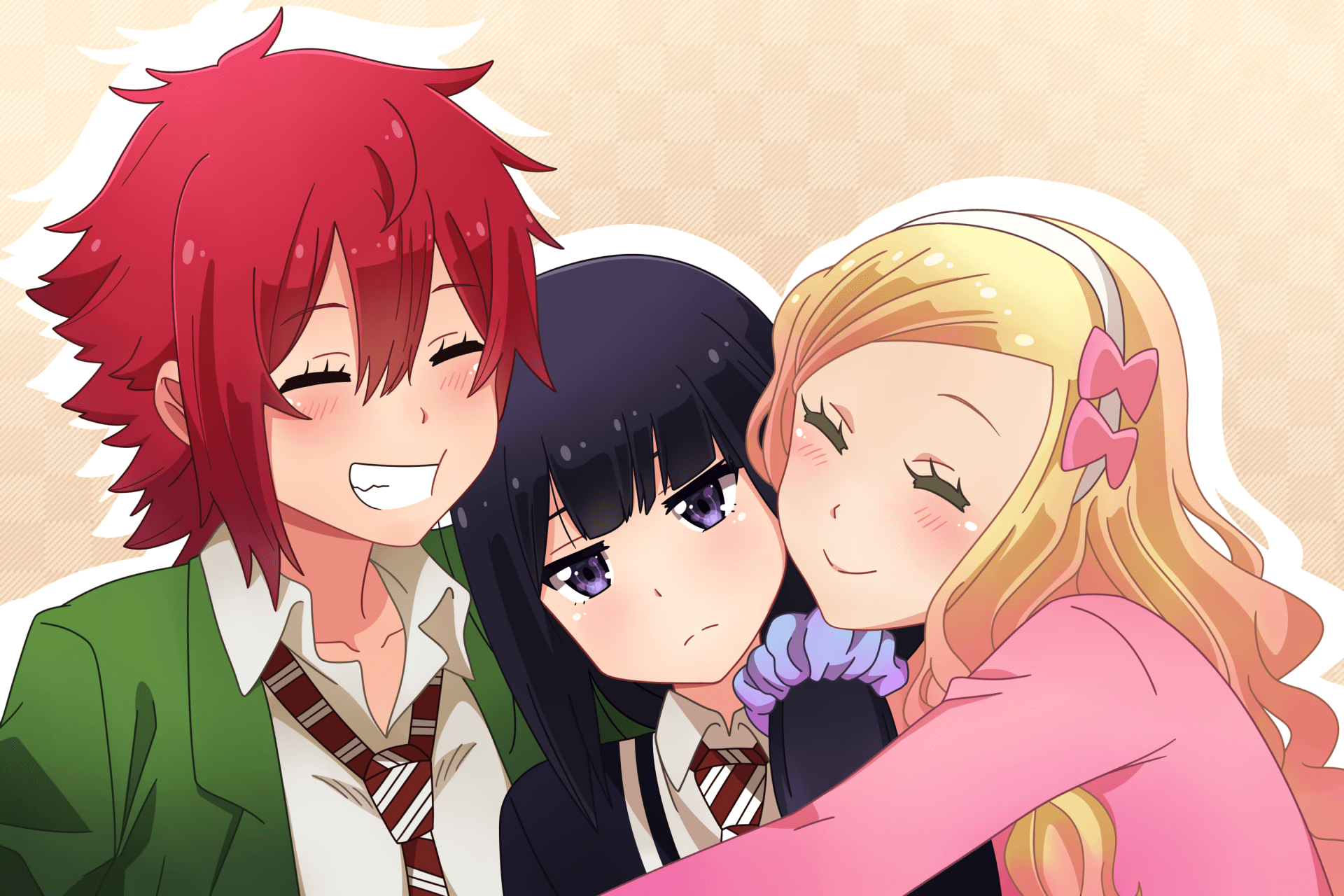 1920x1280 Tomo Chan & Friends HD Wallpaper