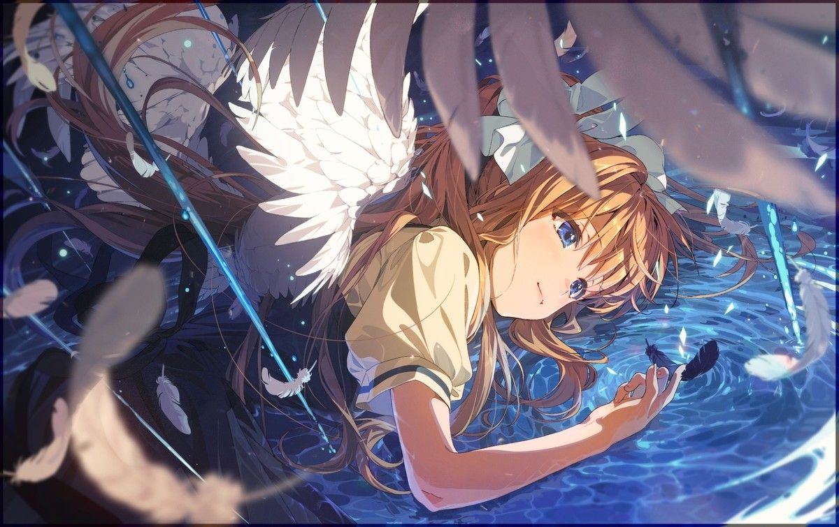 1200x755 Anime air misuzu kamio Playmat Gaming Mat