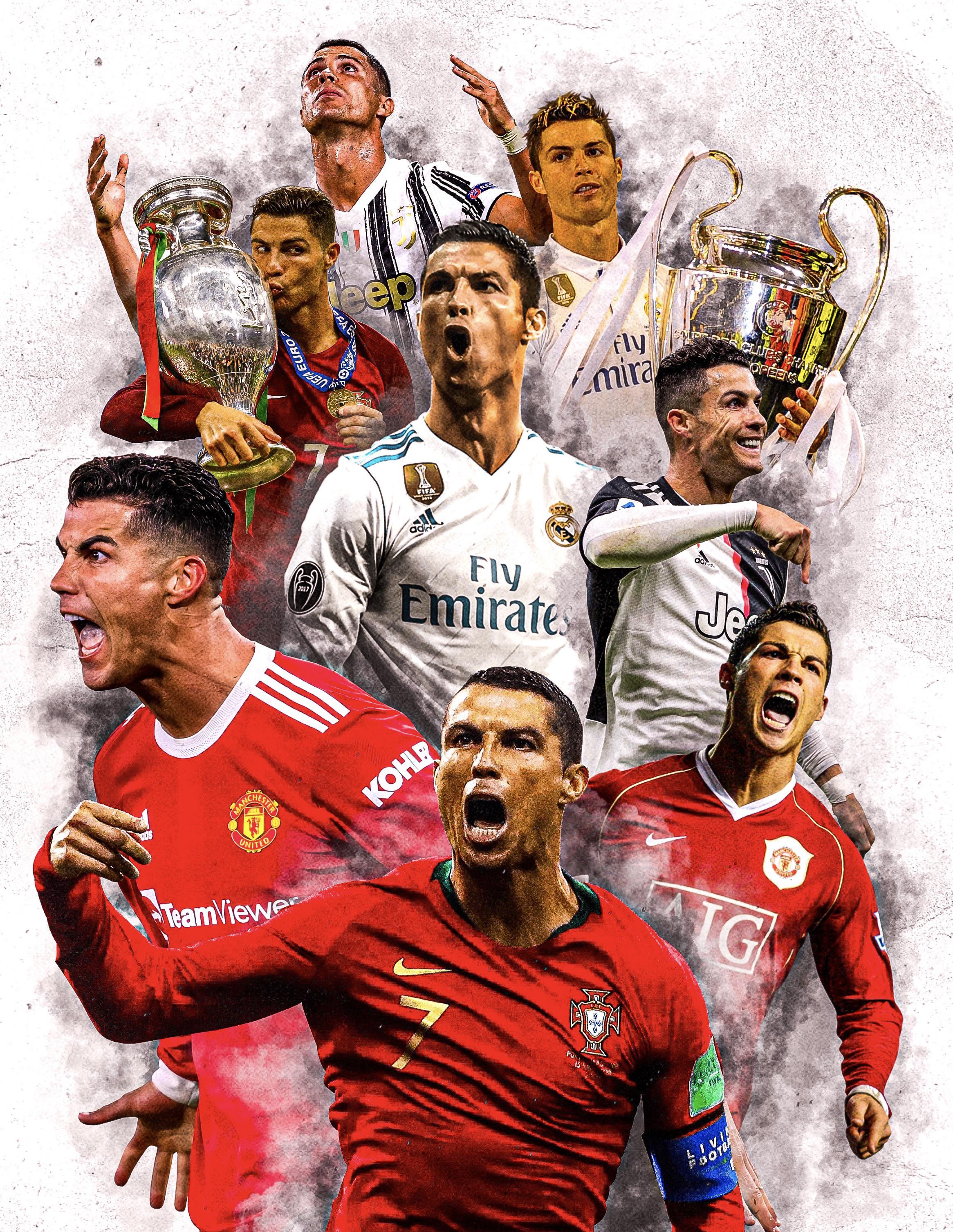 2331x3016 Cristiano Ronaldo Wallpaper @dottore.design