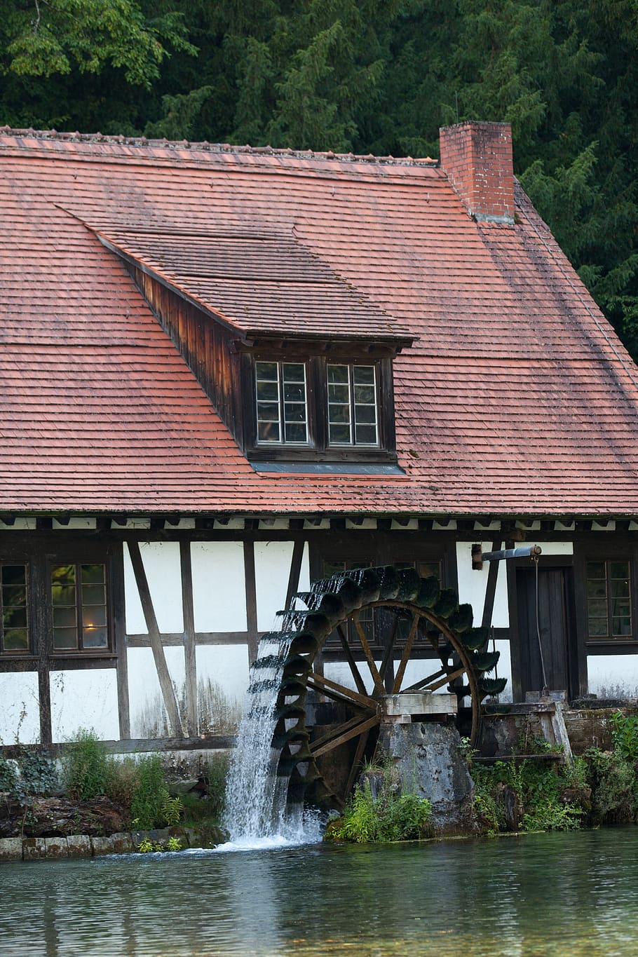 910x1365 Waterwheel 1080P, 2K, 4K, 5K HD wallpaper free download