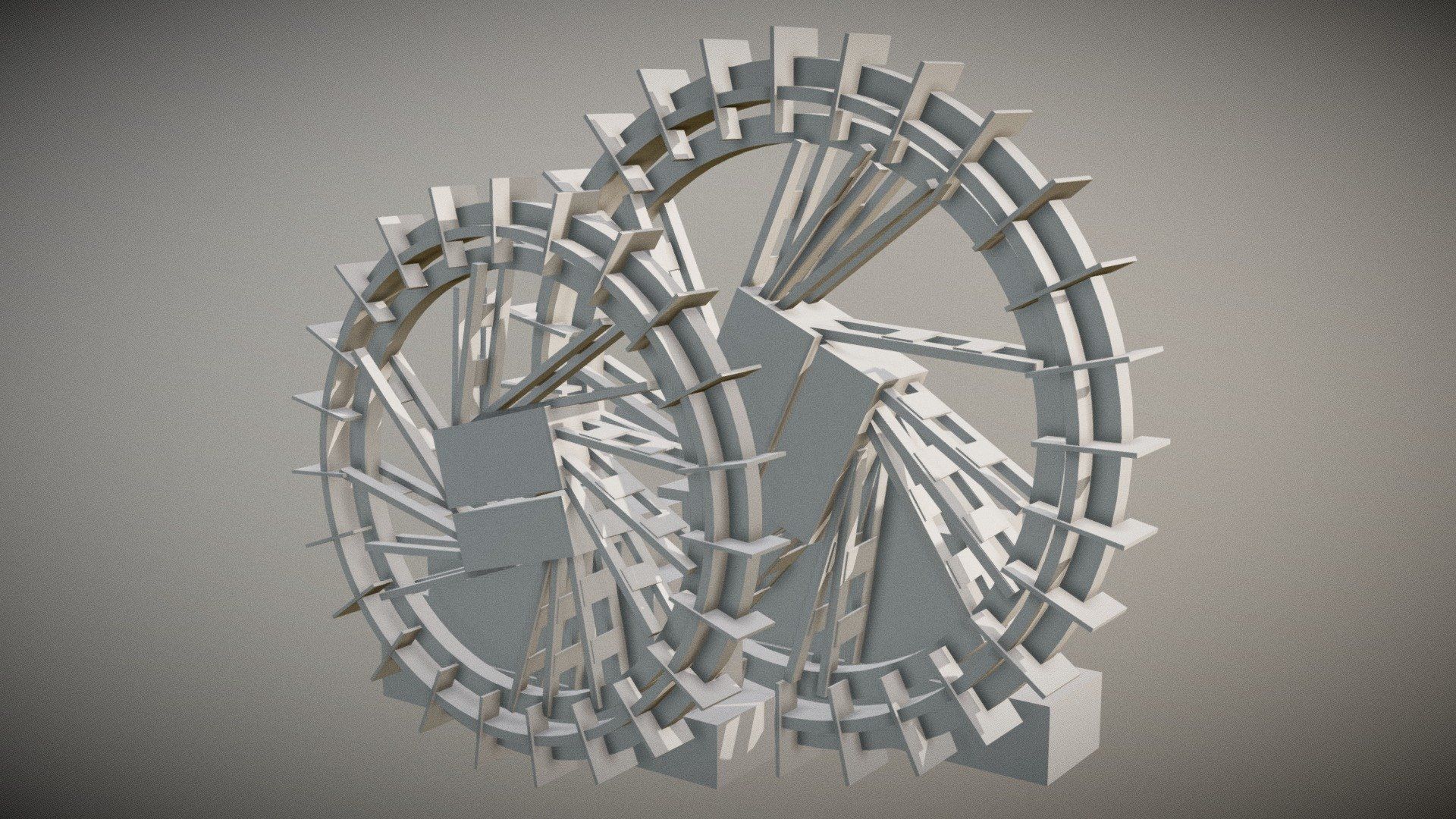 1920x1080 water wheel Free 3D model by rabiiwattar1 [0d888be]