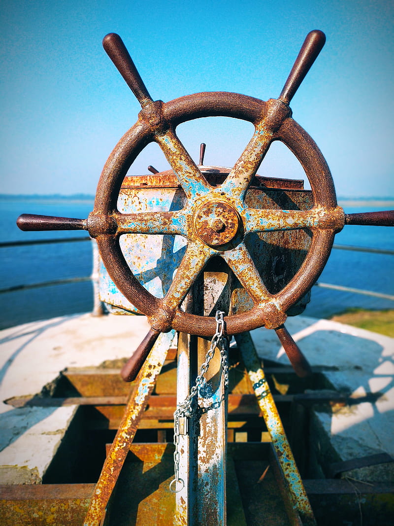 800x1067 HD ships wheel wallpaper