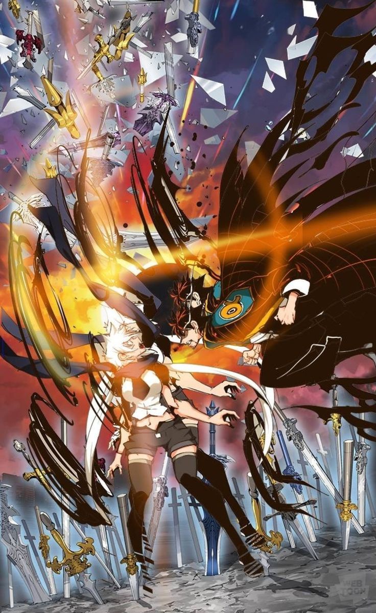 736x1199 Save & Follow. Han Daewi vs Yoo Mira The God of Highschool