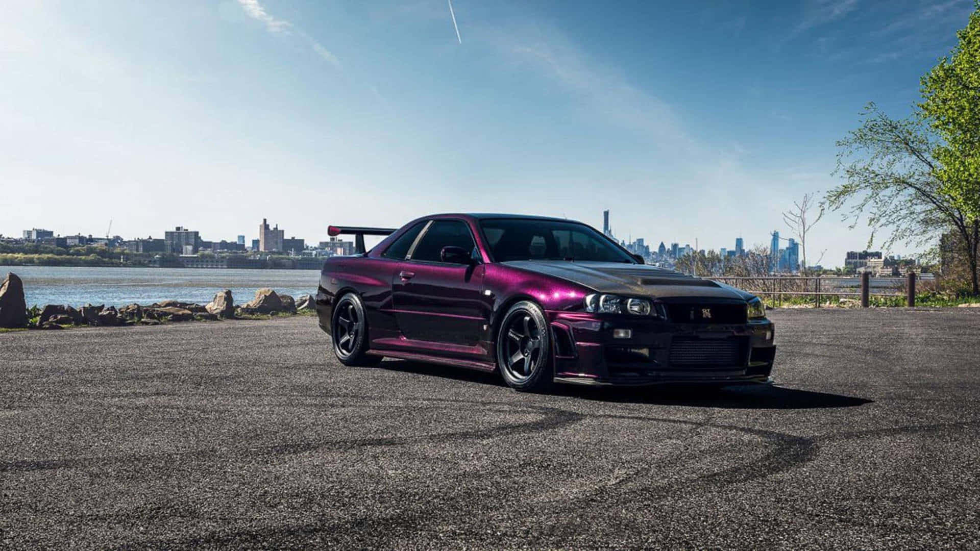 1920x1080 Download The Nissan Skyline R33 GTR- A Powerful Racing Machine Wallpaper