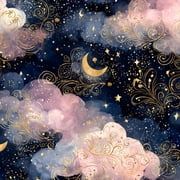 180x180 Night Sky Nature Wallpaper Peel and Stick