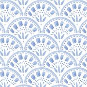 180x180 Coastal Geometric Wallpaper Designs