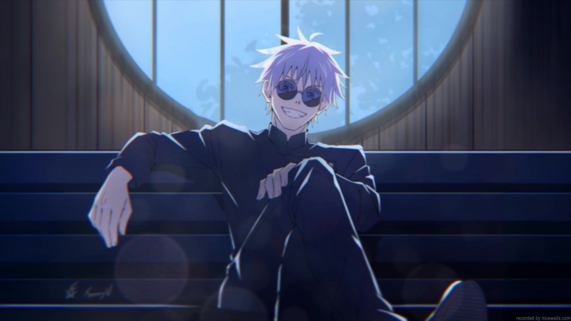 1920x1080 Gojo Smiling Jujutsu Kaisen Live Wallpaper