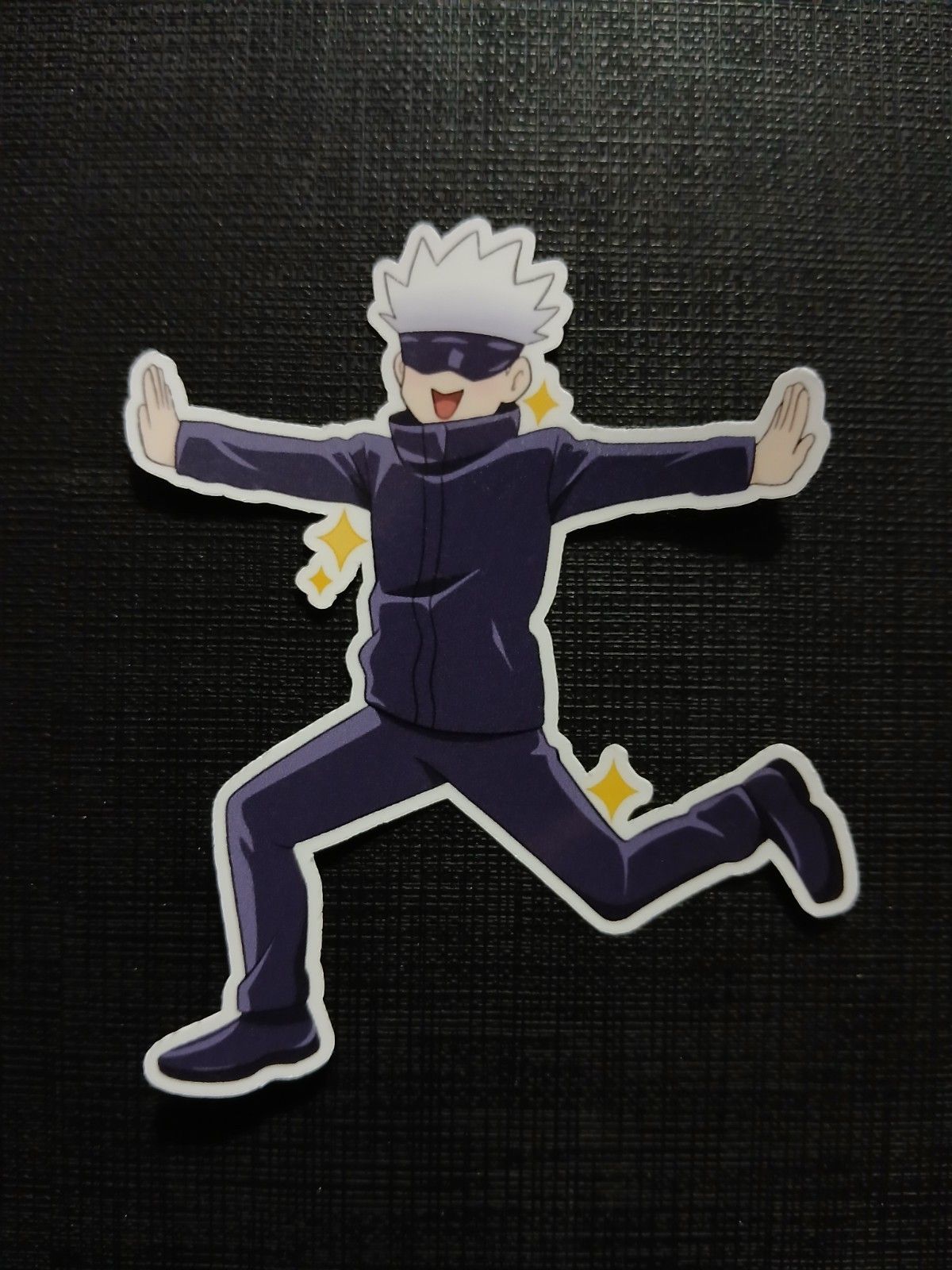 1200x1600 Gojo Satoru Jujutsu Kaisen Funny Silly Glossy Sticker Anime Waterproof!