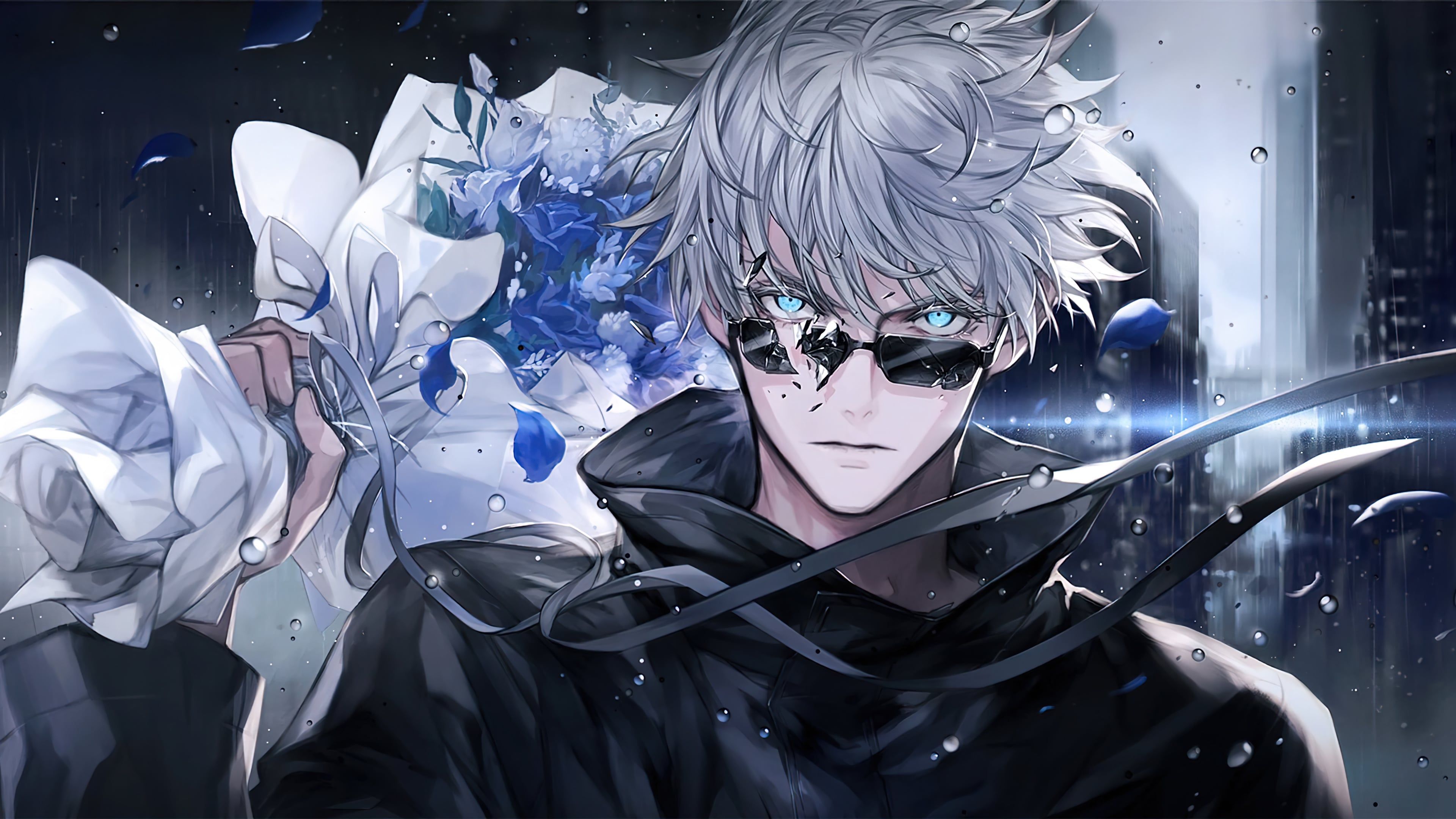 3840x2160 Satoru Gojo Jujutsu Kaisen Anime Wallpaper 4K for Desktop
