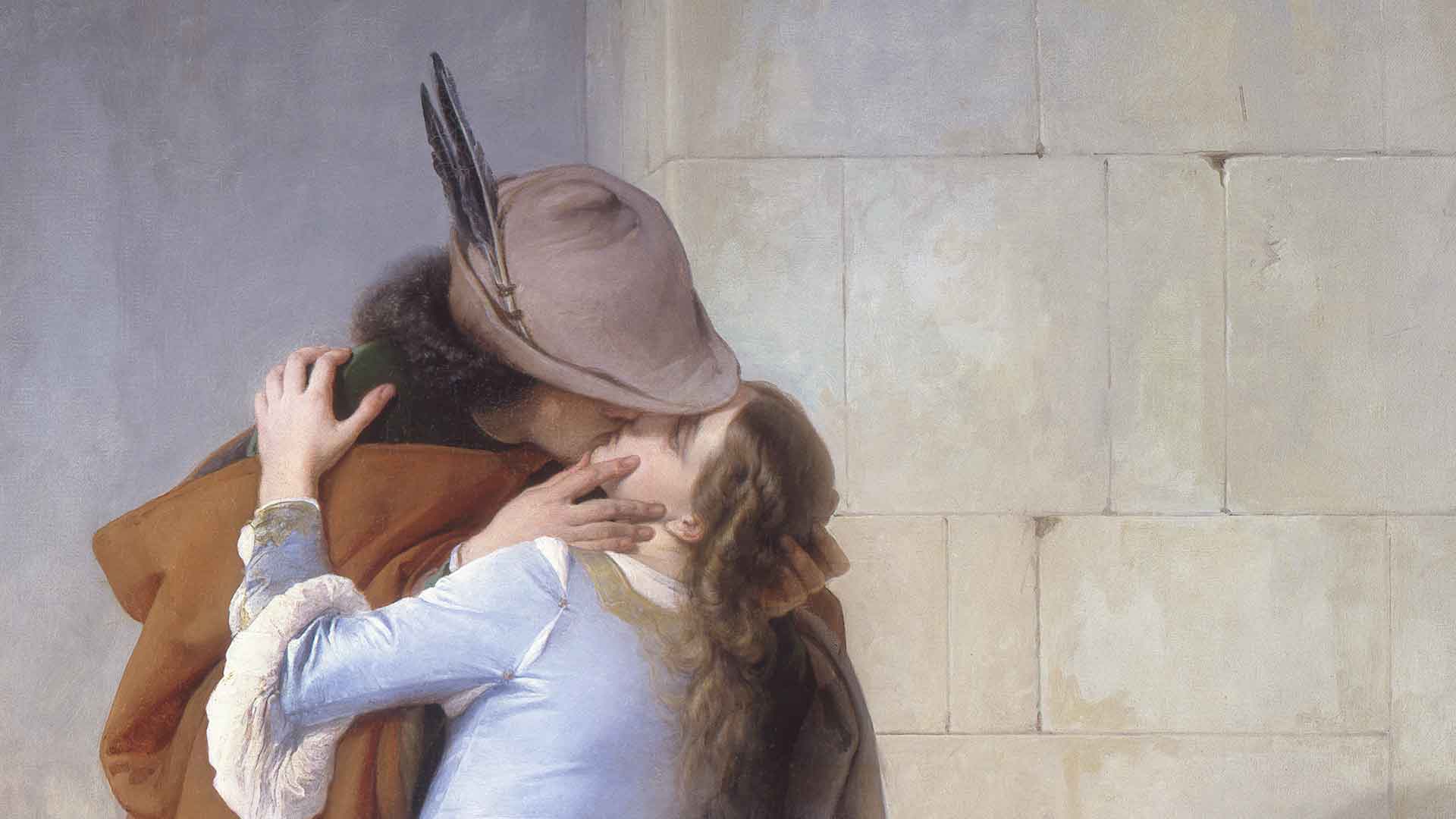 1920x1080 Francesco Hayez, un pittore che ha stoffa. Pinacoteca di Brera