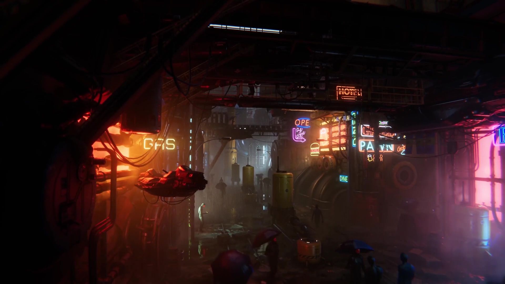 1920x1080 Cyber City Live Wallpaper