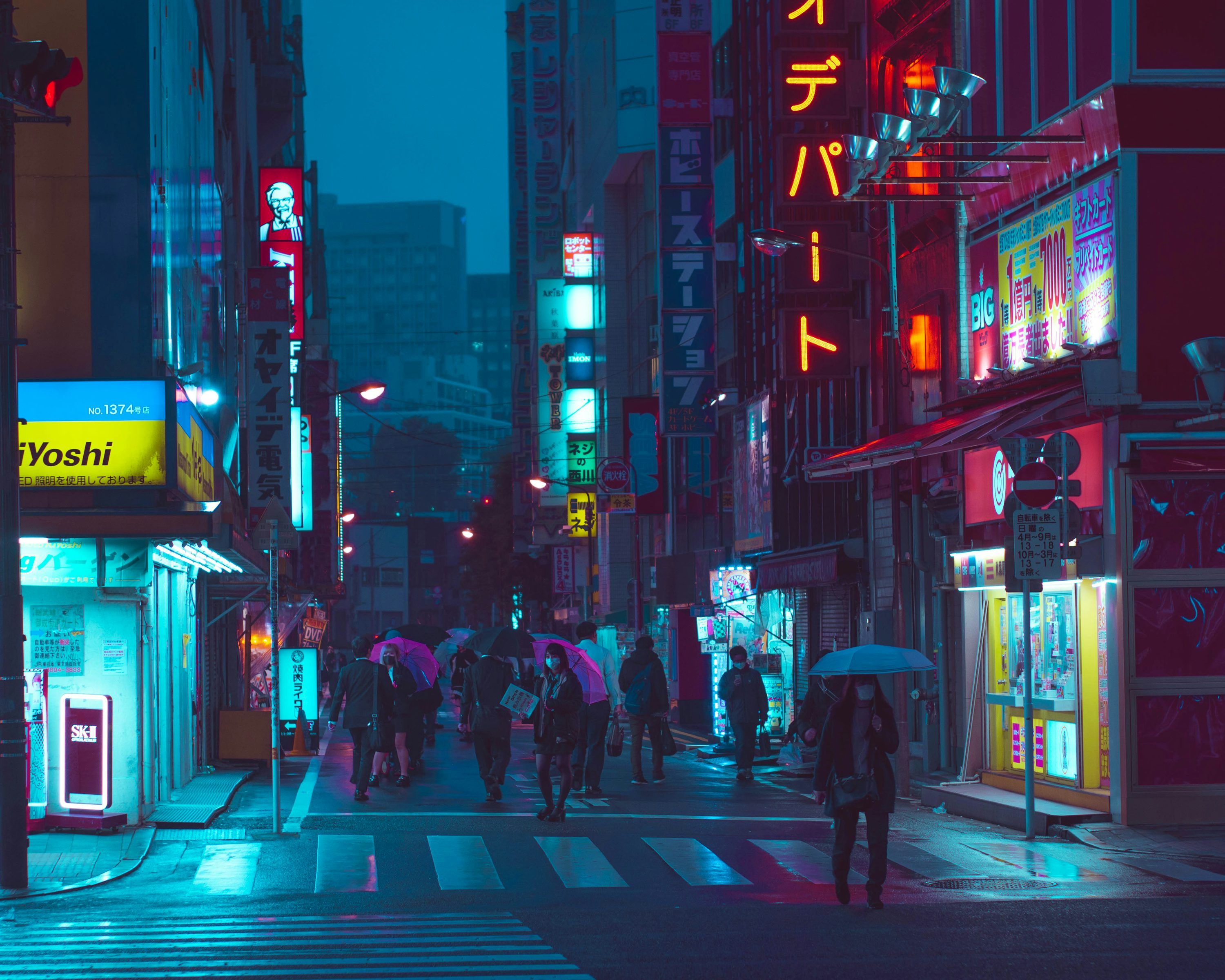 3000x2400 Cyber City Picture. Download Free Image