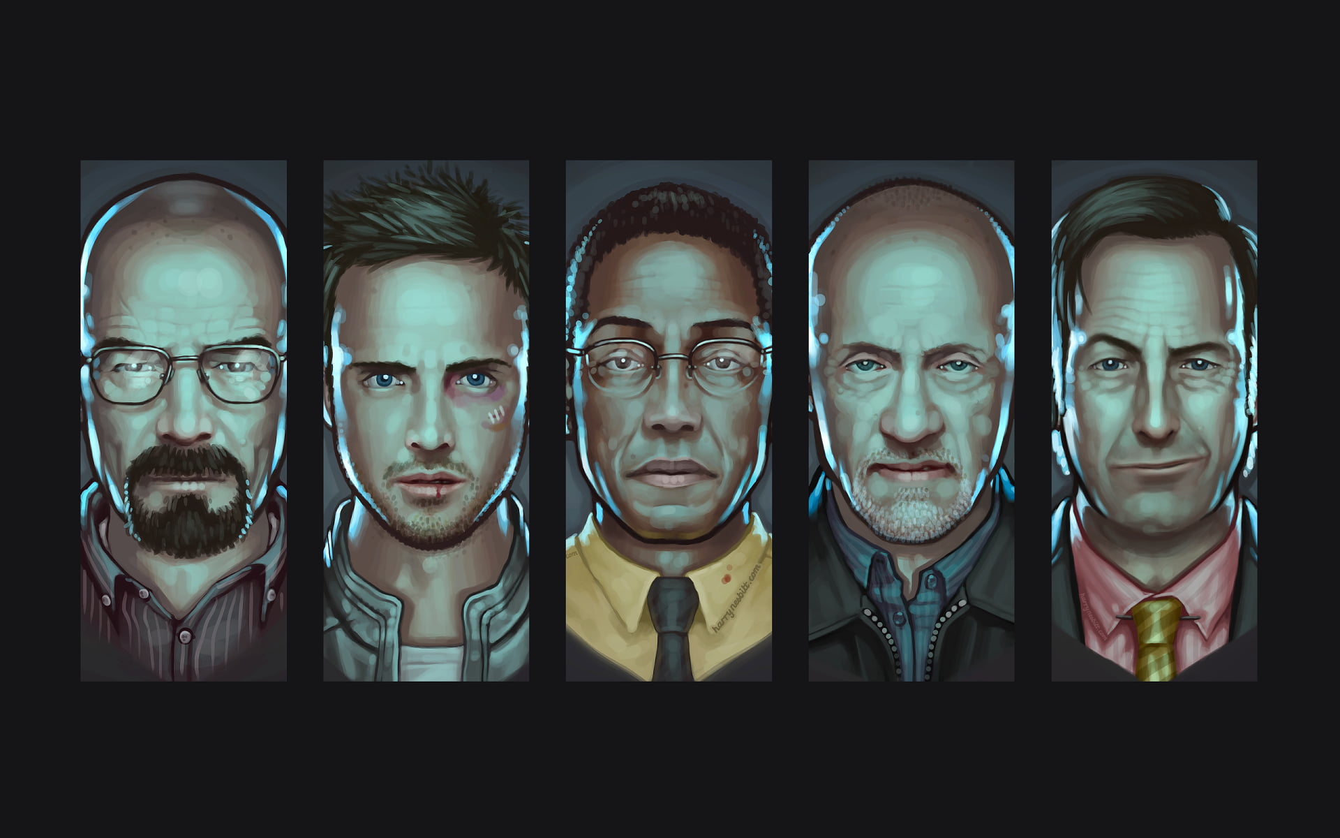 1920x1200 Man avatar illustrations, Breaking Bad, TV HD wallpaper