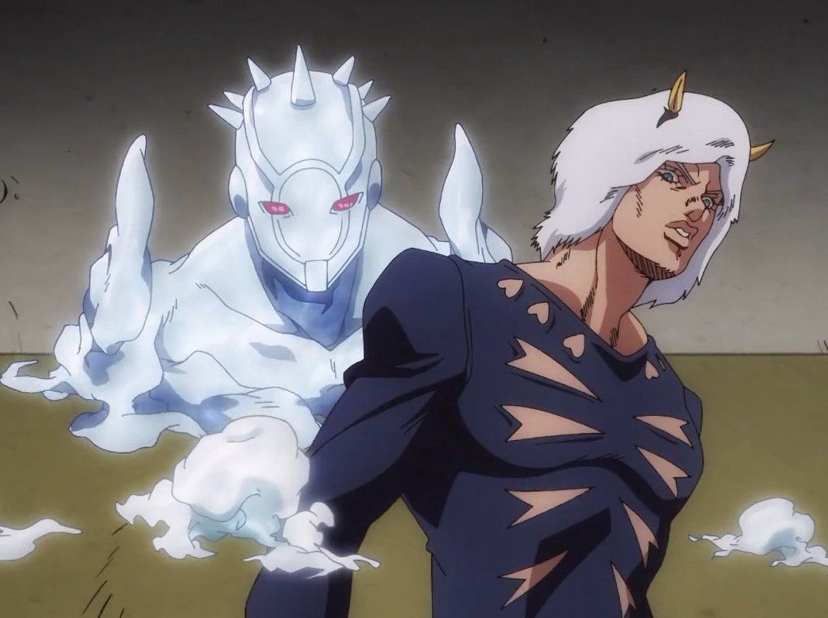 1200x896 Jodio is definitely Giorno, but can't overlook the connections he has with weather report! To the fit, hair, the stand even the attitude and the fact he's mixed. Been meaning to draw