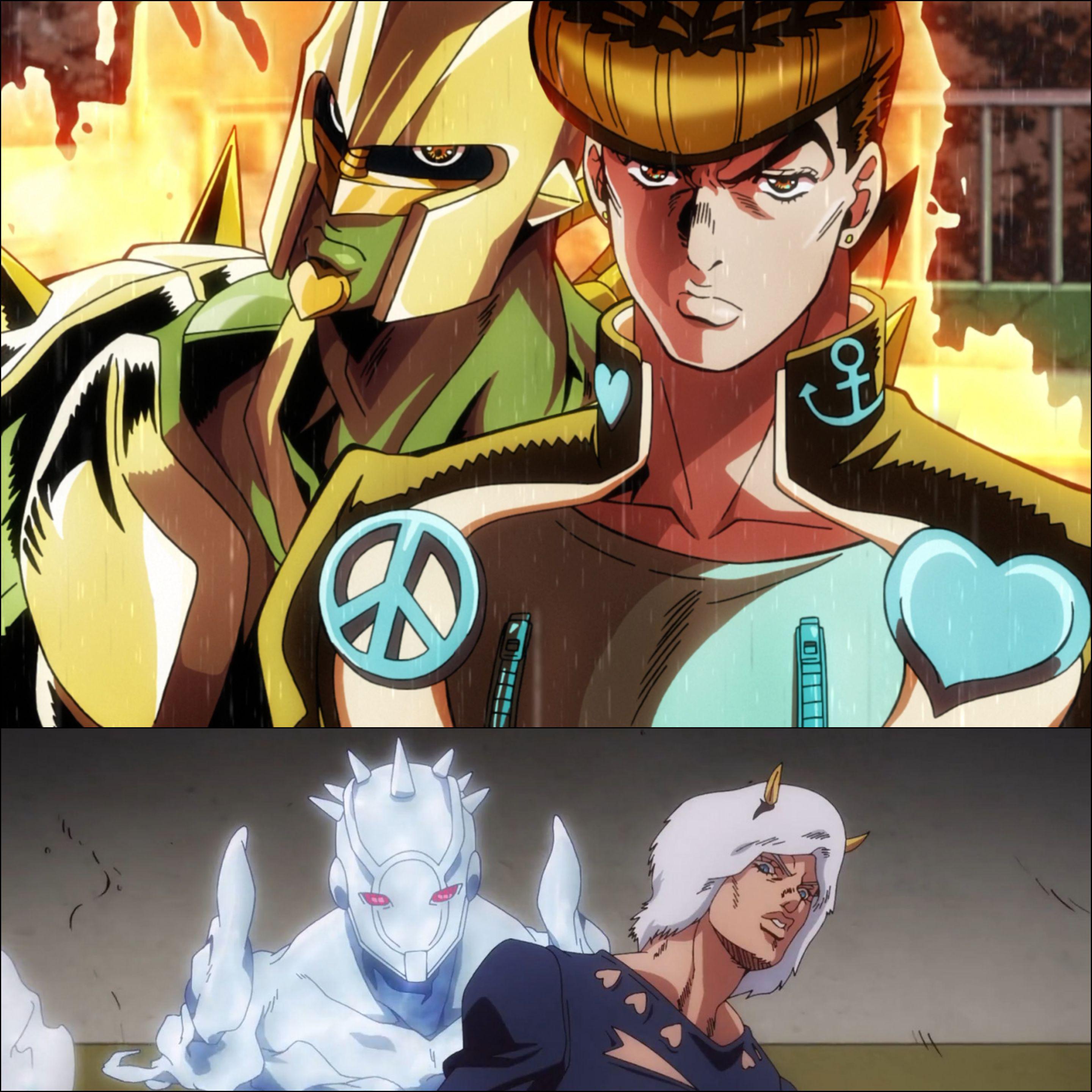 2880x2880 Hey if we had a bloody clash between two Stand users, who do you think would be the winner of this duel !?