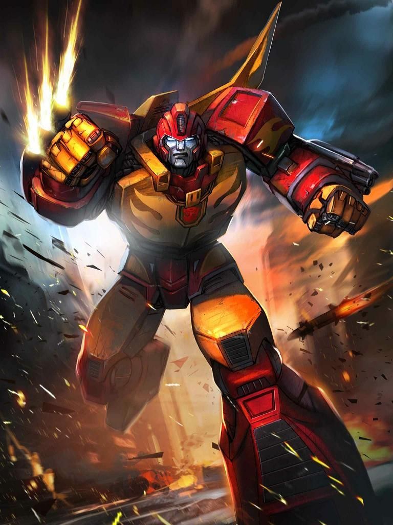768x1024 Rodimus Prime Wallpaper