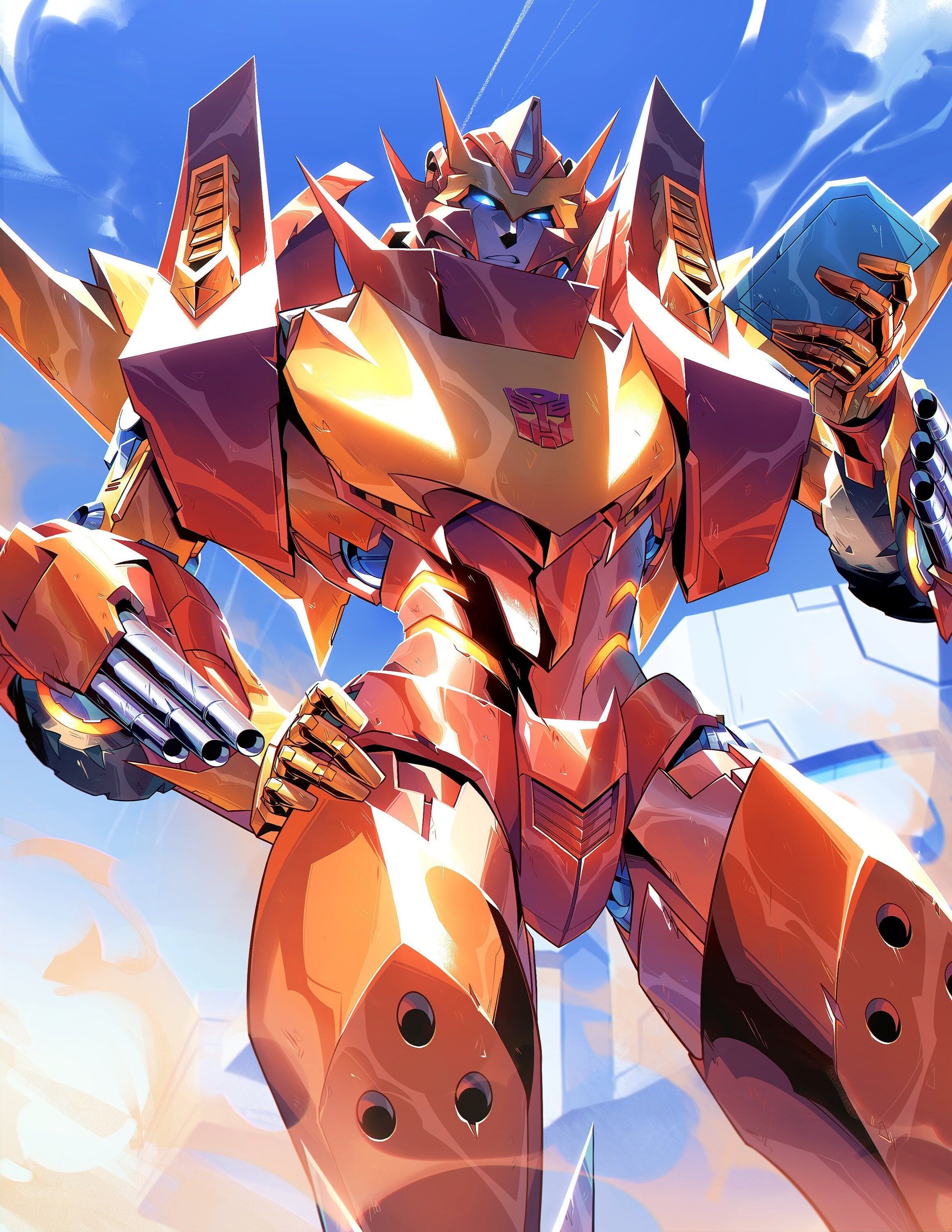 2318x3000 Rodimus V2. Transformers MTMTE Print