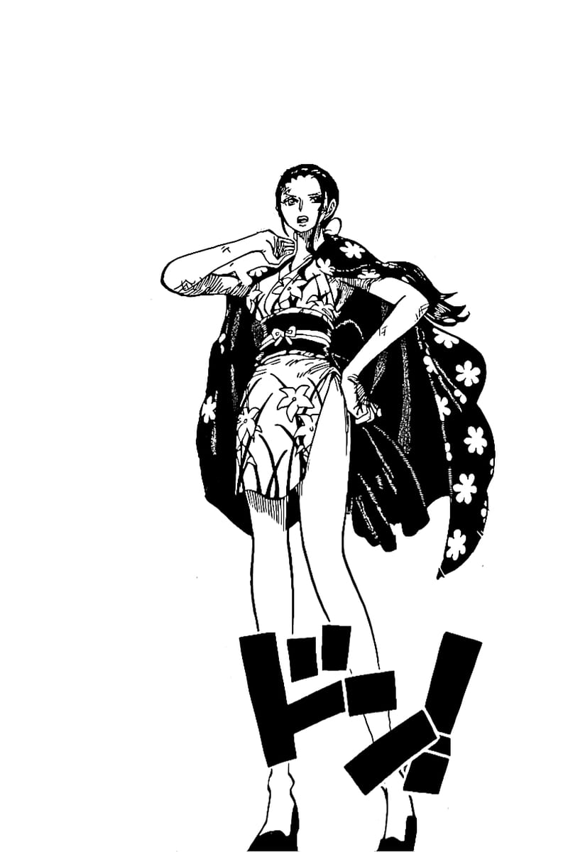 800x1200 Nico robin, costume design, art, HD phone wallpaper