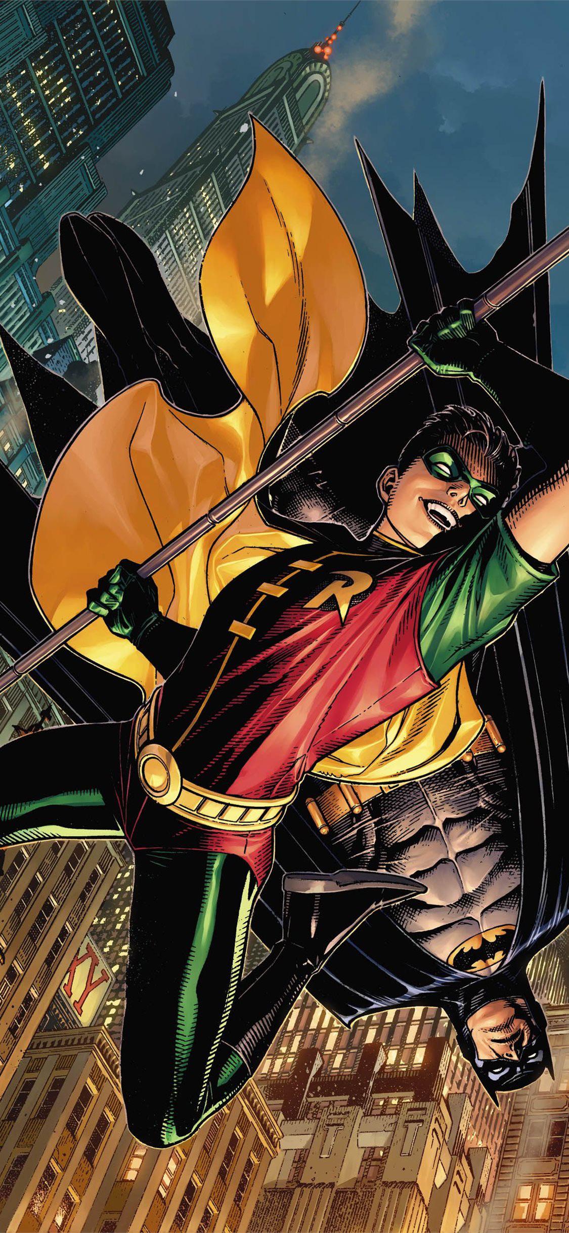 1125x2436 Some of my favorite wallpaper worthy art of Robin