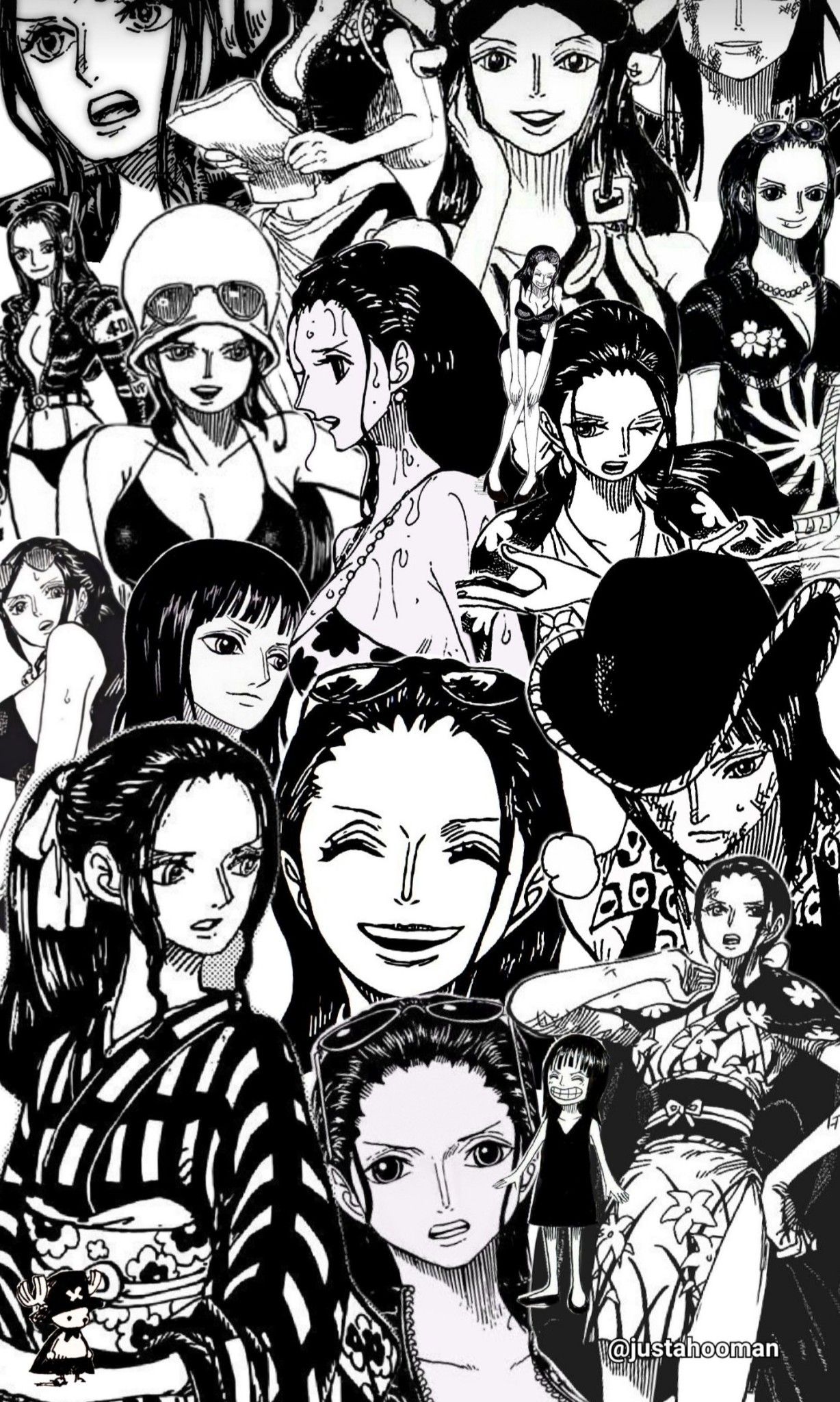1228x2048 hi everybody, i just want to share my nico robin wallpaper that i made hehehe