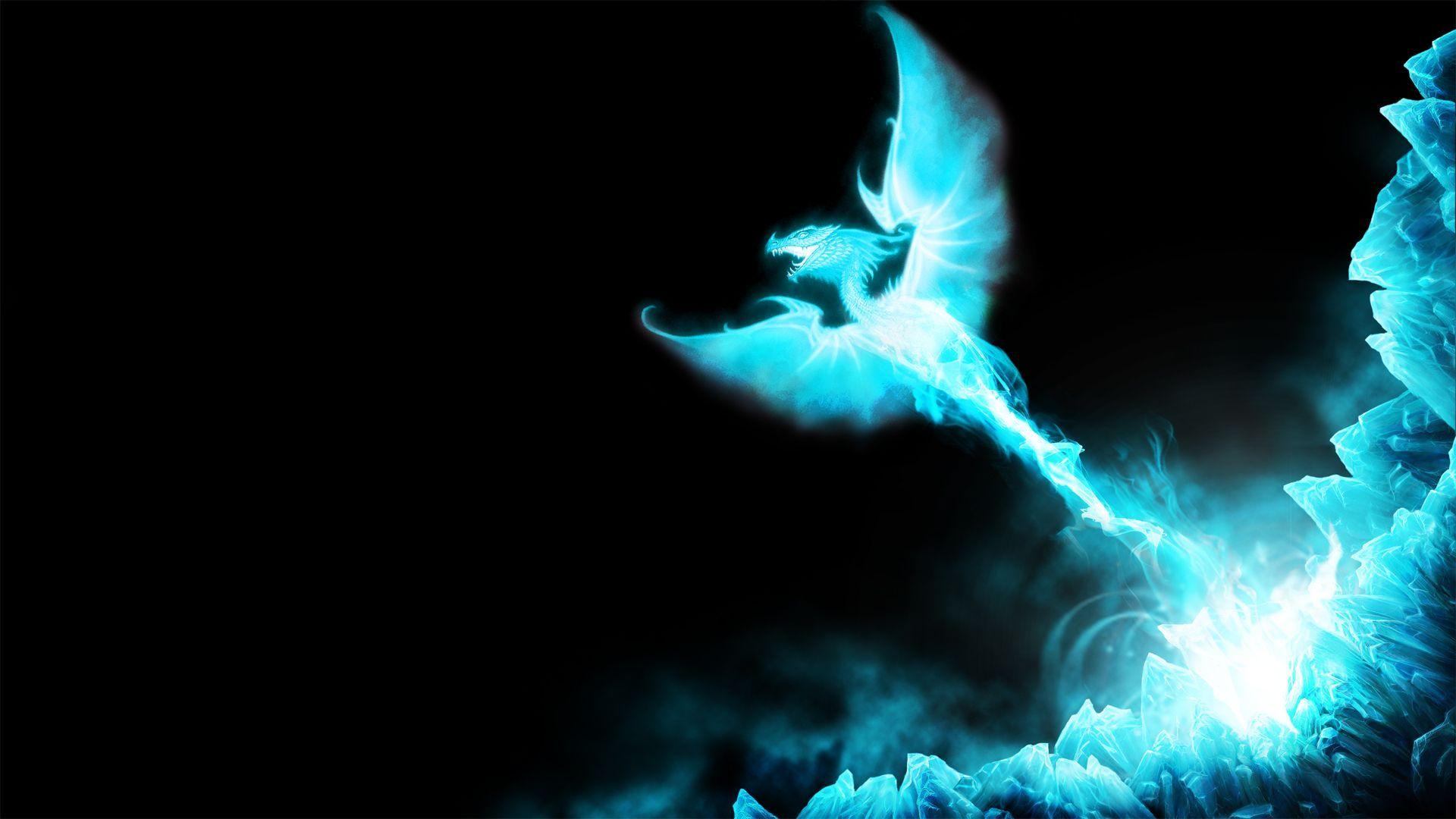 Ice Fire Dragon HQ Desktop Wallpaper 16720 - Baltana