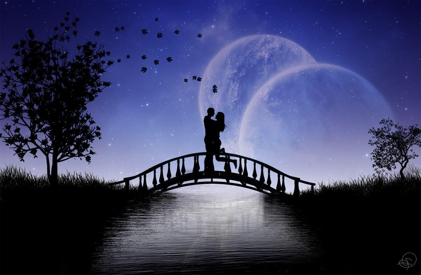 1400x913 Desktop Couple HD Wallpaper
