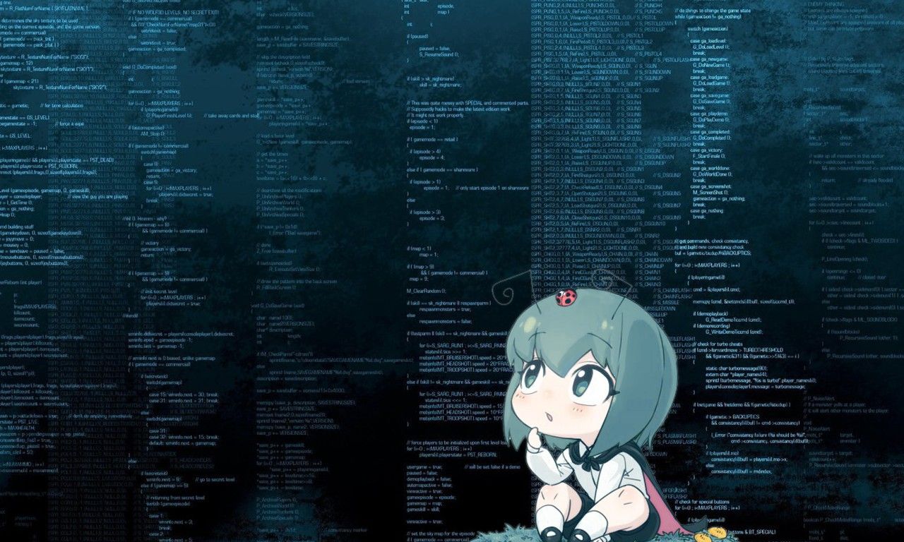 1280x768 anime, Code Wallpaper HD / Desktop and Mobile Background
