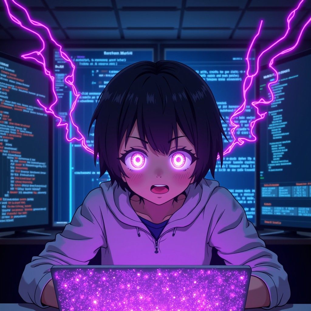 1024x1024 Download Digital Angel Coder Image, Programmer, Coder