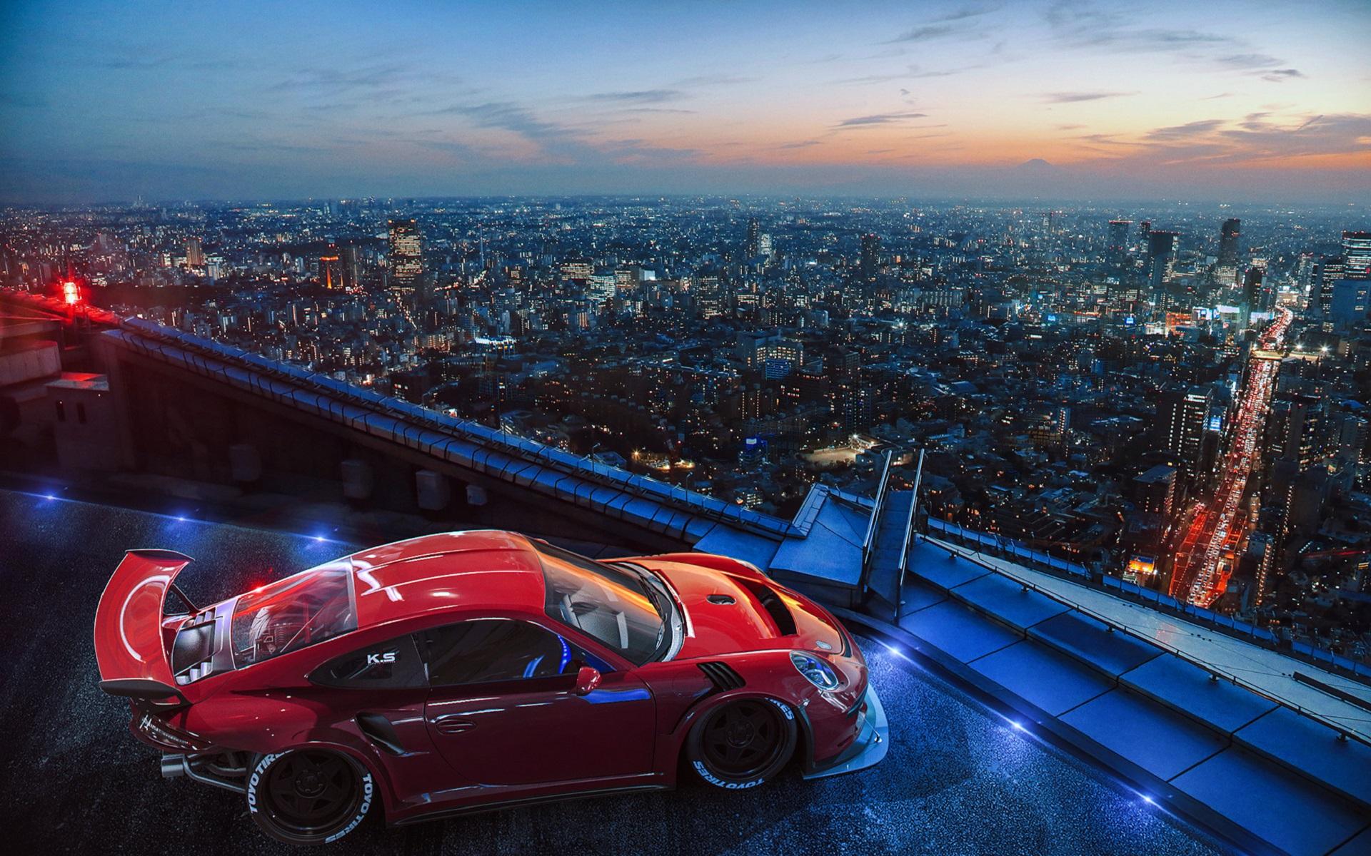 1920x1200 Porsche GT3 vs Japan (1920x1200)