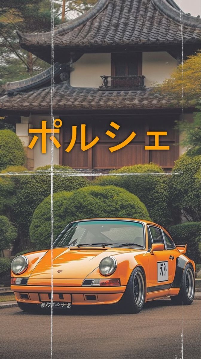 672x1200 japan porsche