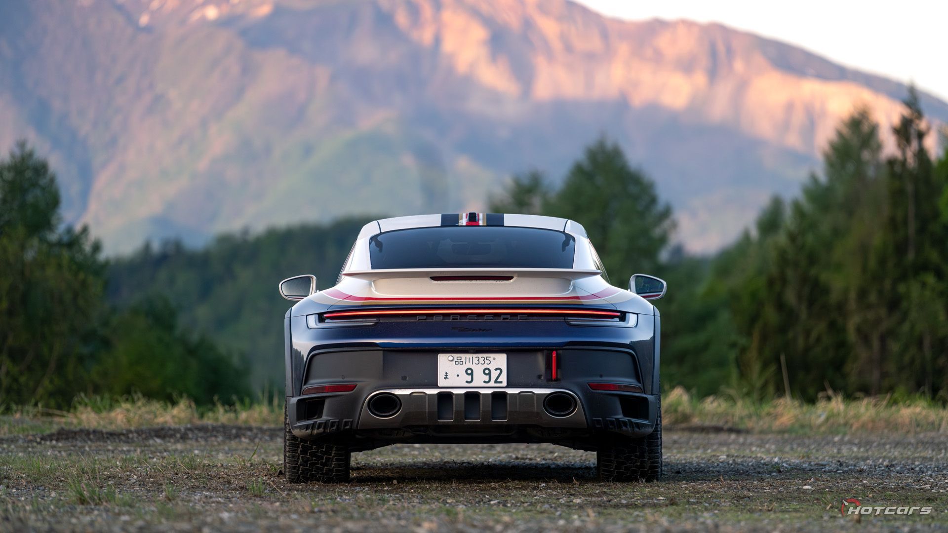 1920x1080 Conquering Japan's Volcanic Roads With The Porsche 911 Dakar