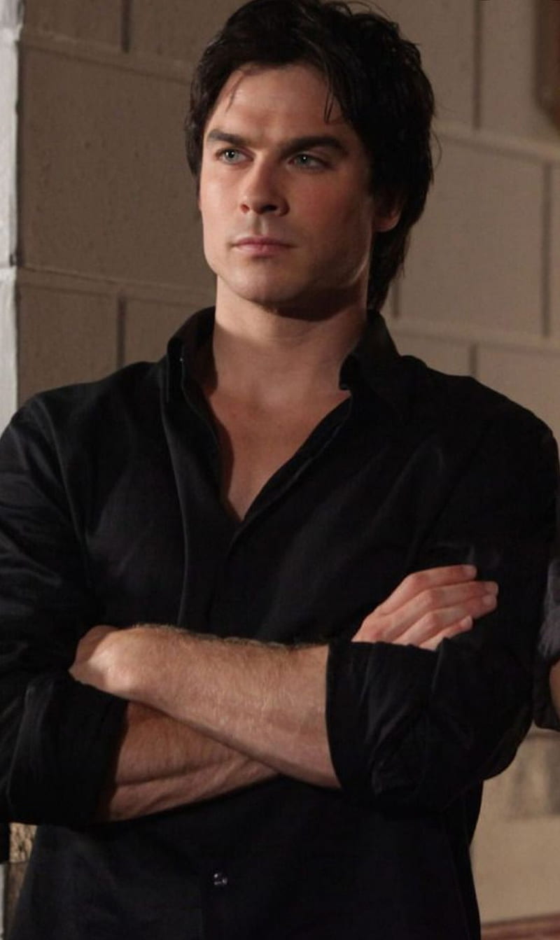 800x1343 Damon Salvatore, the, diaries, vampire, HD phone wallpaper